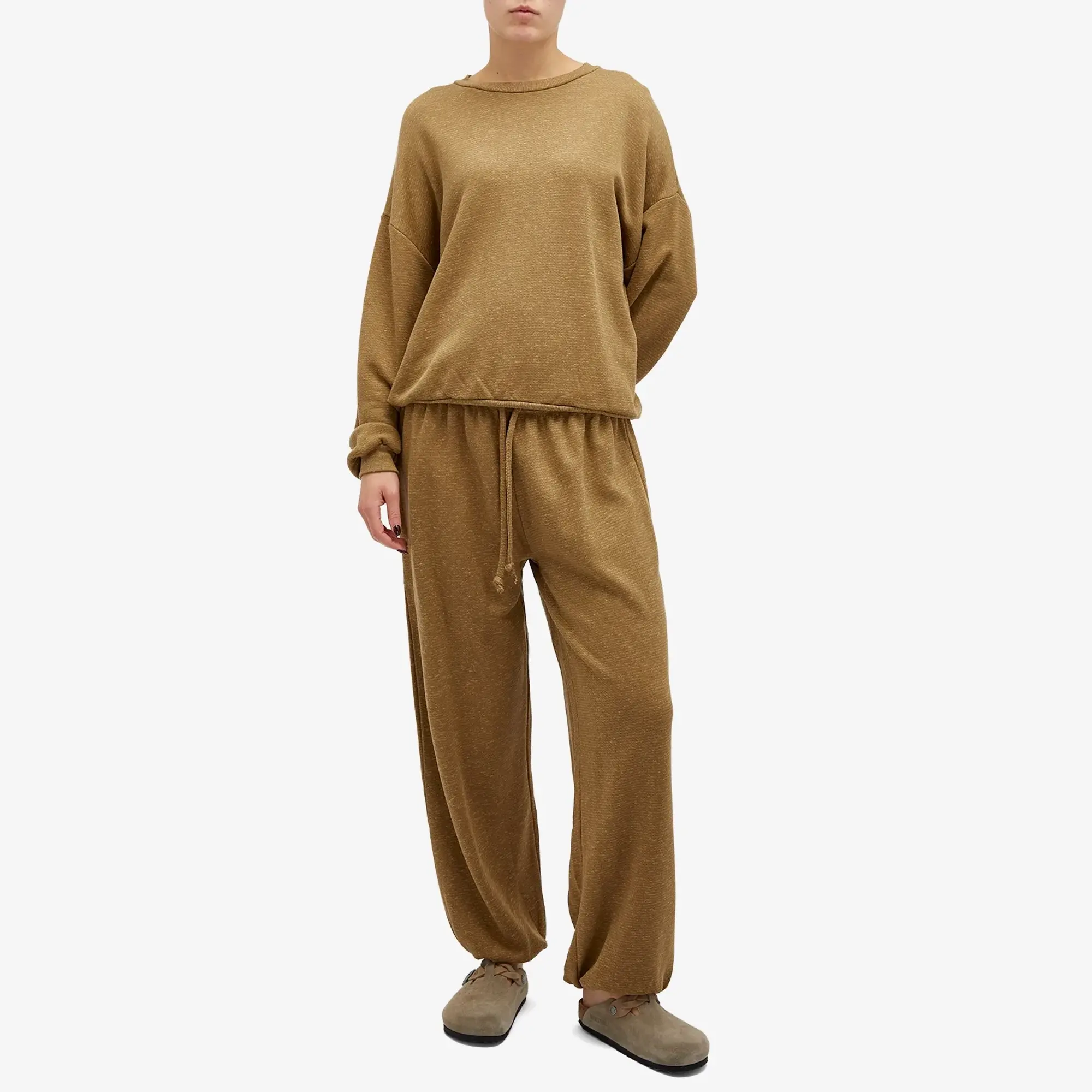 Baserange Women's Ran Pants Stome Green