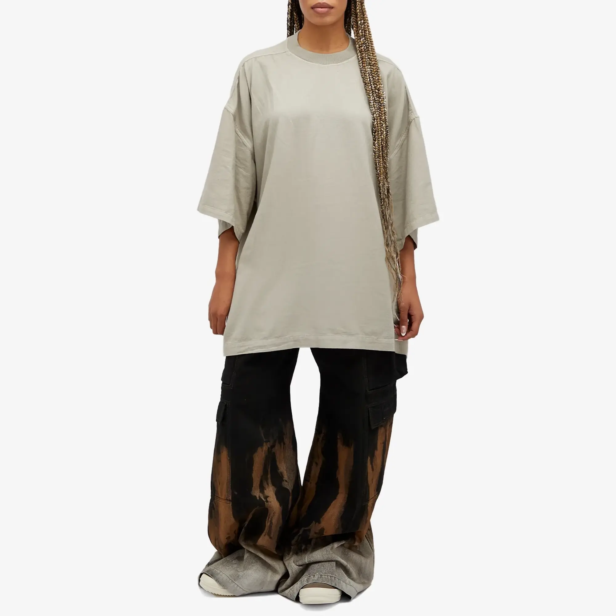 Rick Owens DRKSHDW Women's Print T-shirt Pearl