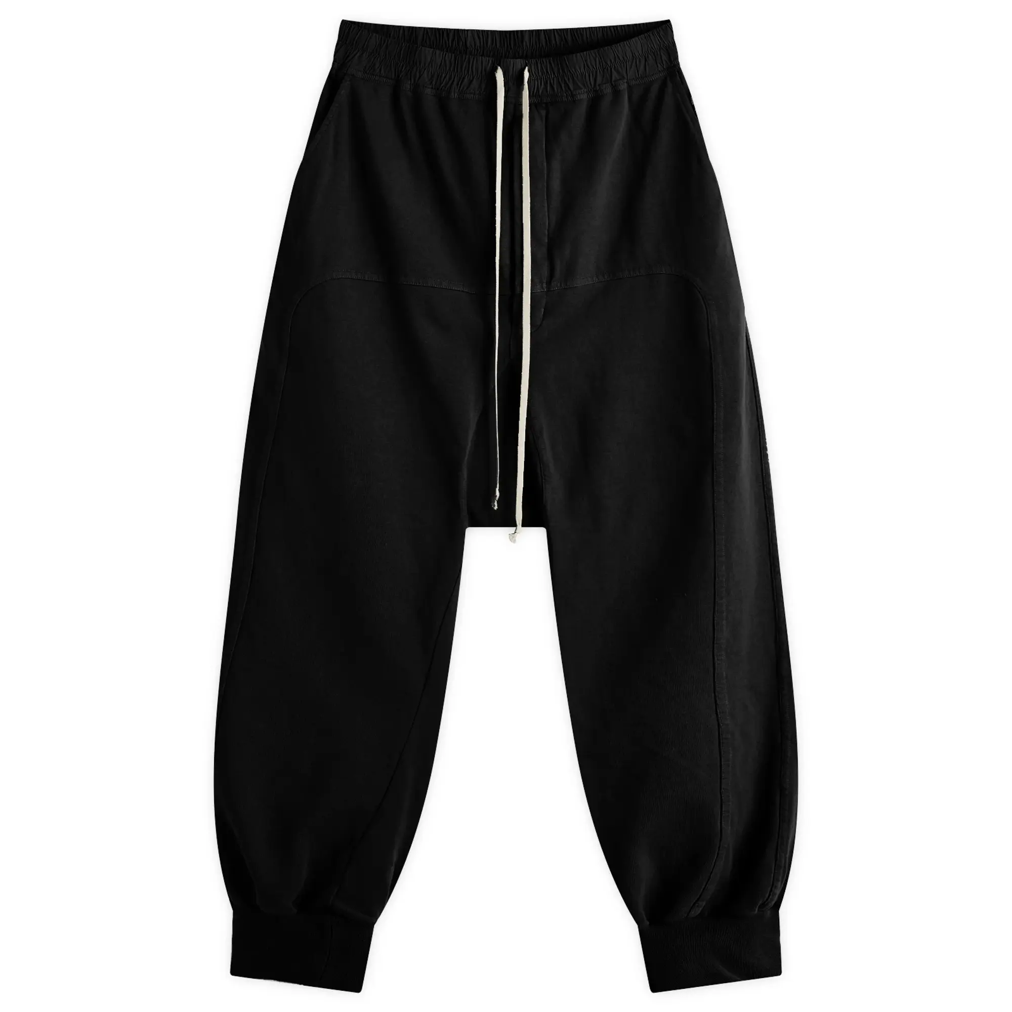 Rick Owens DRKSHDW Men's Prisoner Lightweight Drawstring Pants Black
