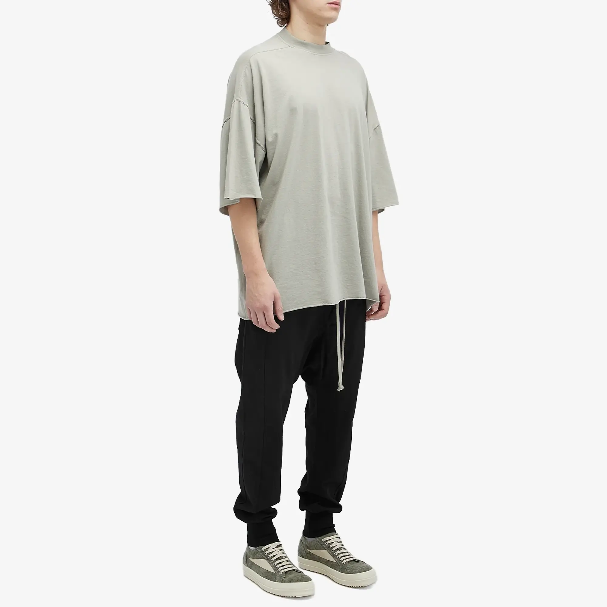 Rick Owens DRKSHDW Men's Prisoner Lightweight Drawstring Pants Black