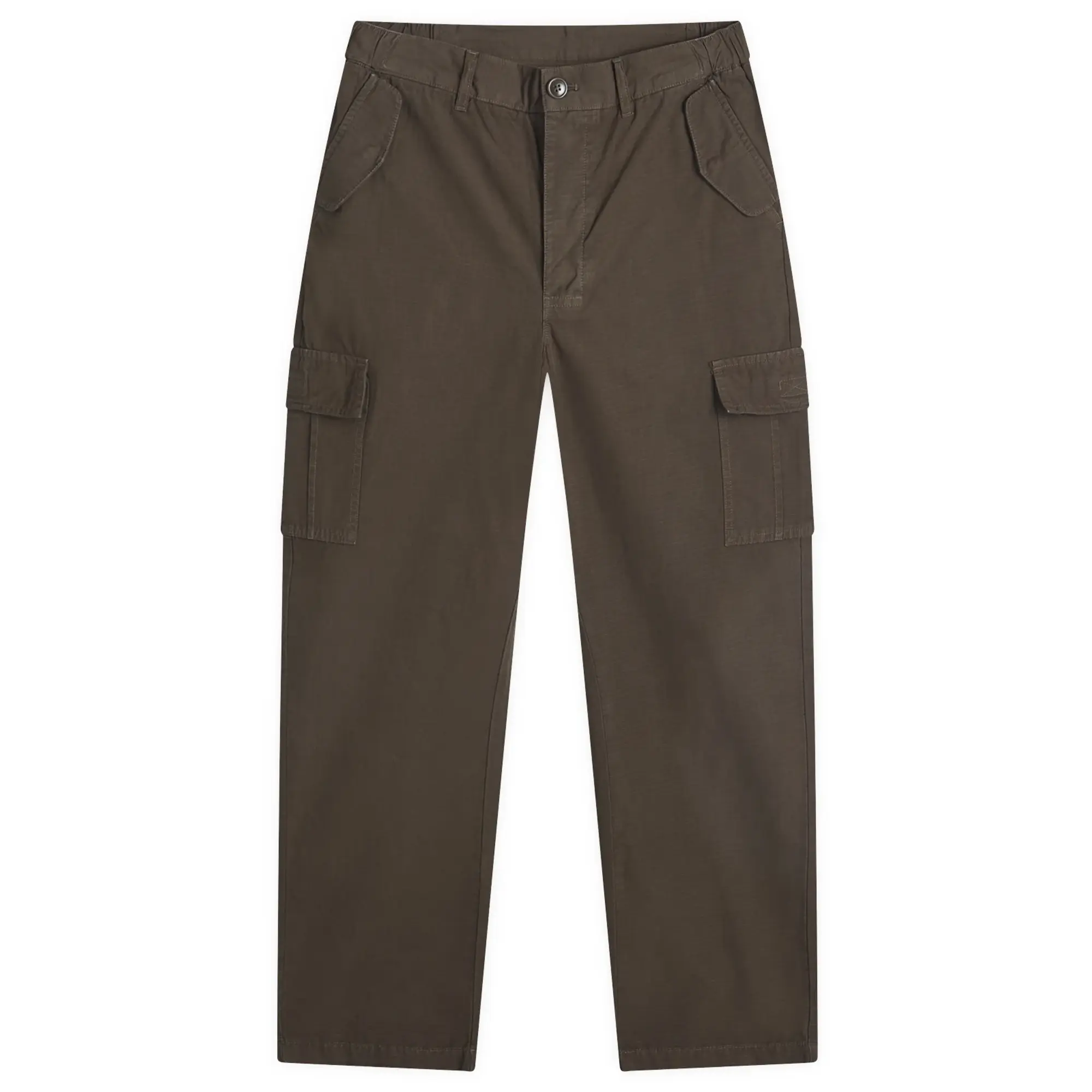 Barbour Men's Heritage + Portland Relaxed Ripstop Trousers Black/Olive