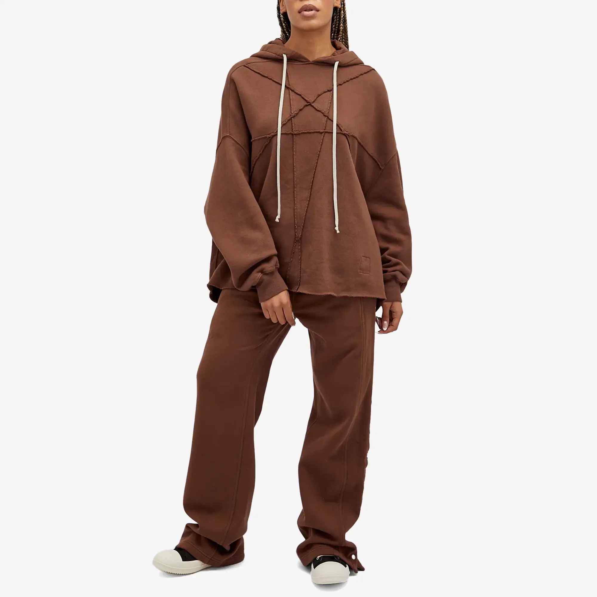 Rick Owens DRKSHDW Women's Hoodie Terra