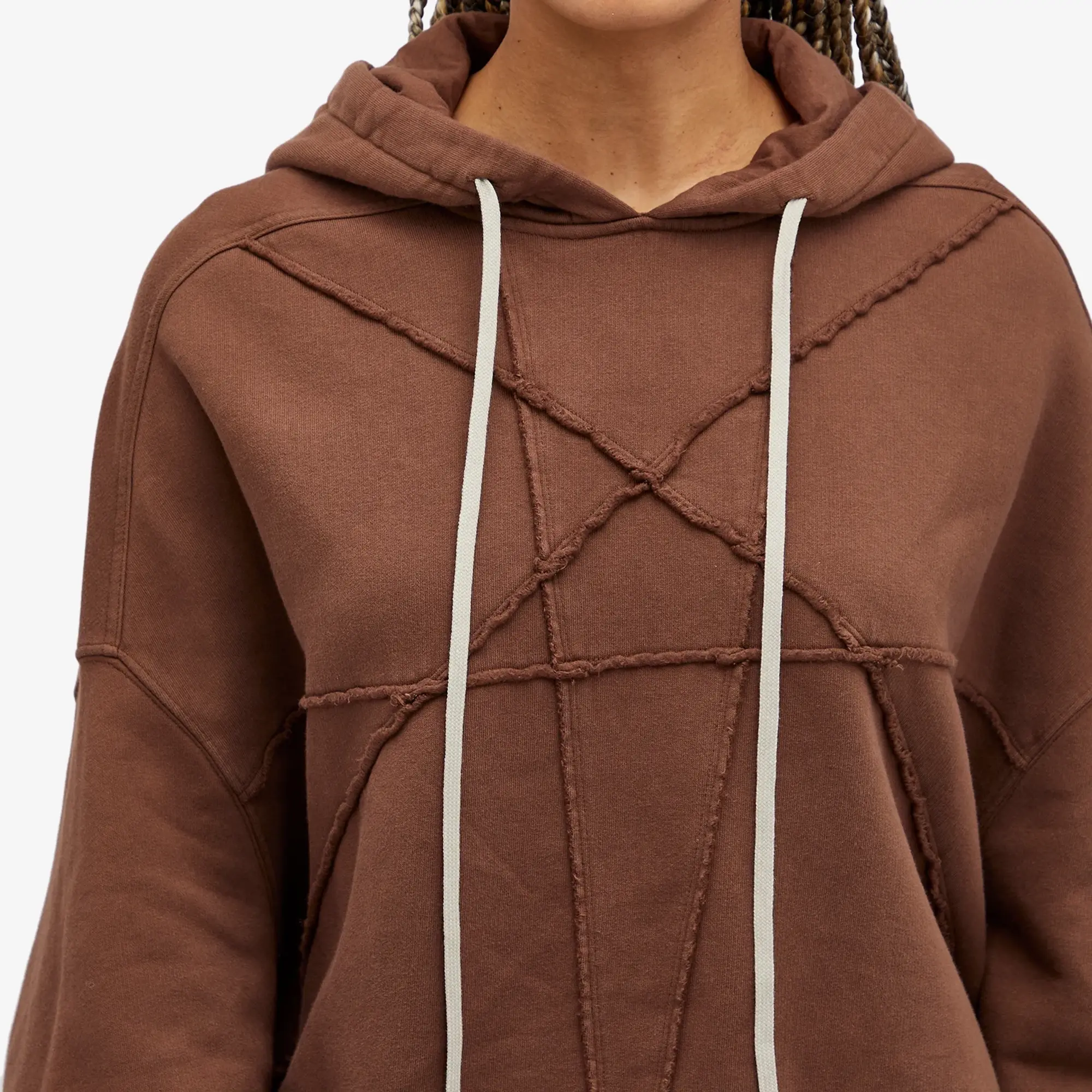Rick Owens DRKSHDW Women's Hoodie Terra