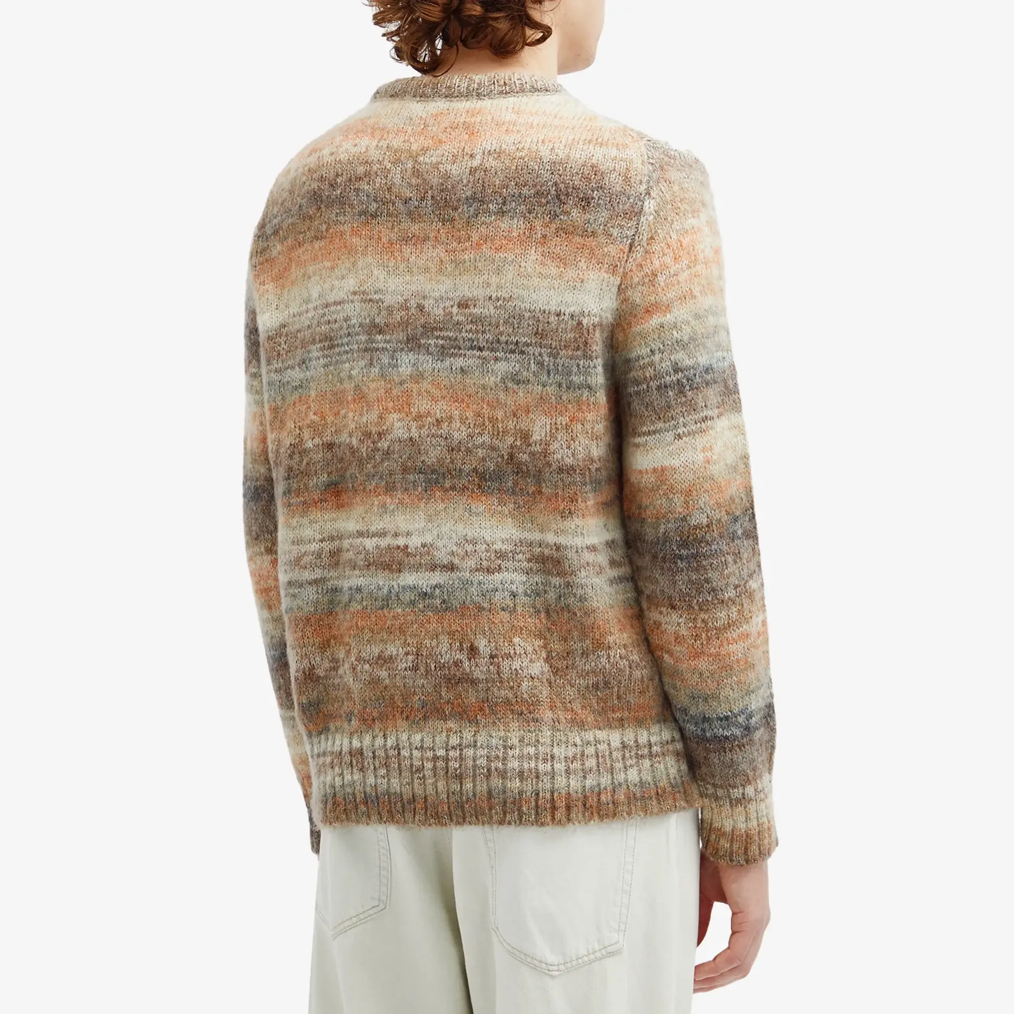 Corridor Men's Space Dye Mohair Jumper Natural
