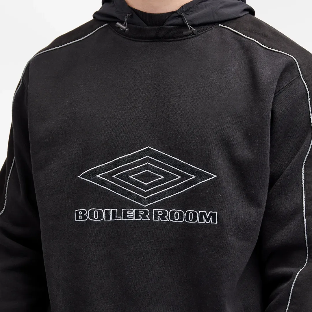 さ*ろ様 BOILER ROOM × UMBRO / Hoodie パーカー Boiler Room x Umbro Shell Track Jacket Grey - BOILER ROOM