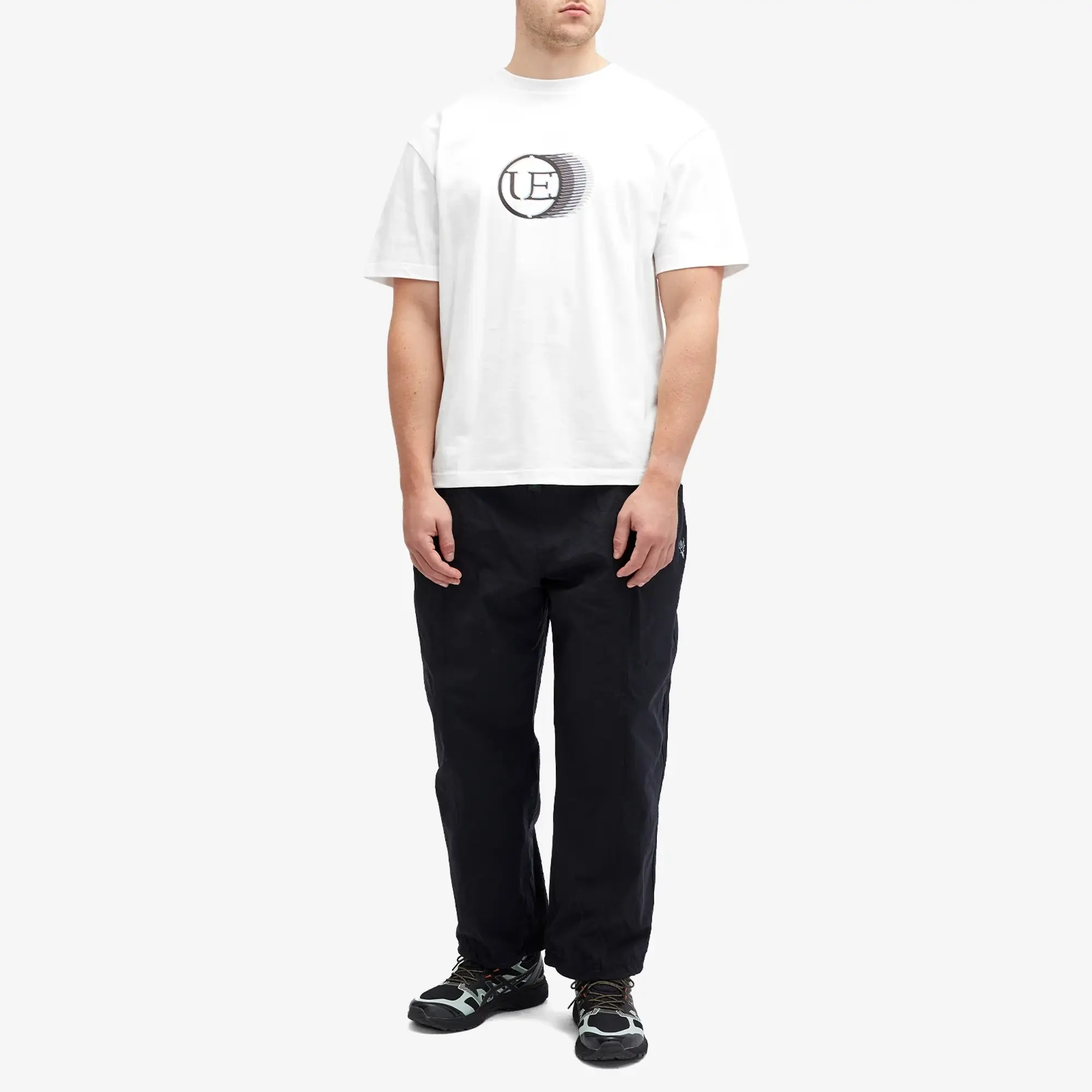 Uniform Experiment Men's Moire UE T-Shirt White