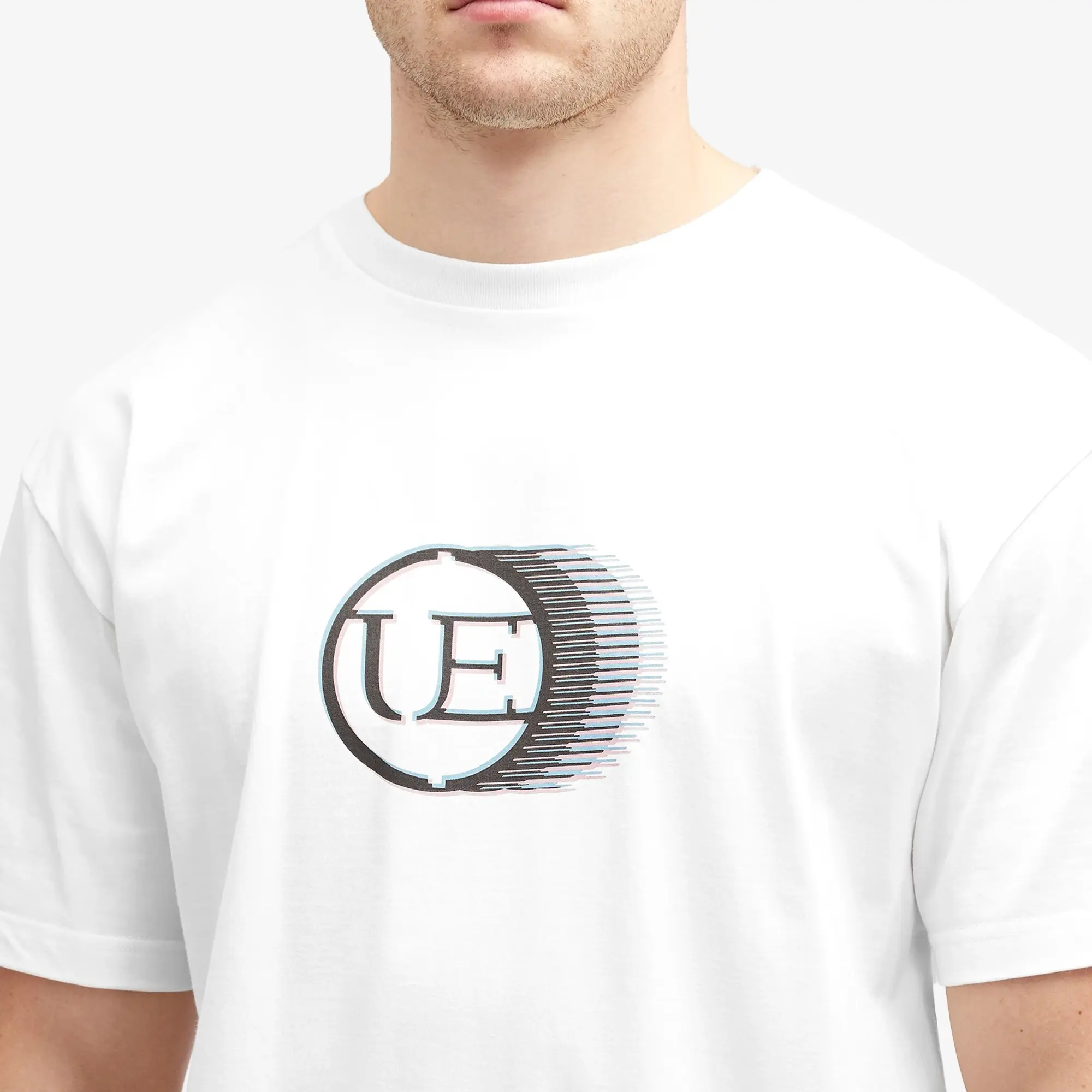 Uniform Experiment Men's Moire UE T-Shirt White