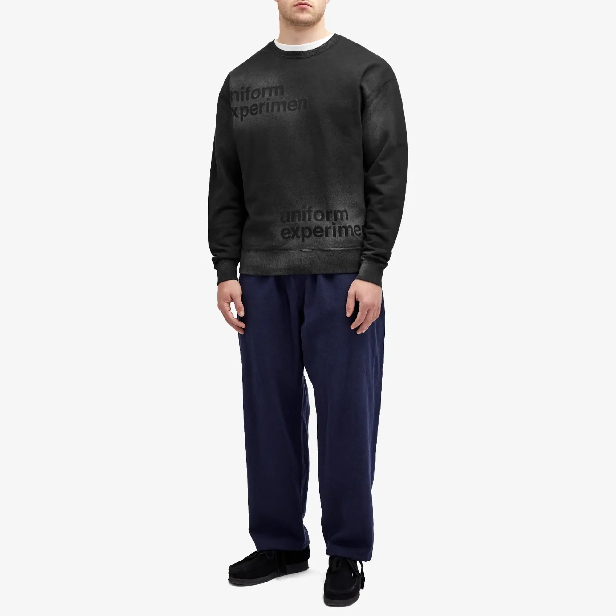 Uniform Experiment Men's Fade Sweatshirt Black