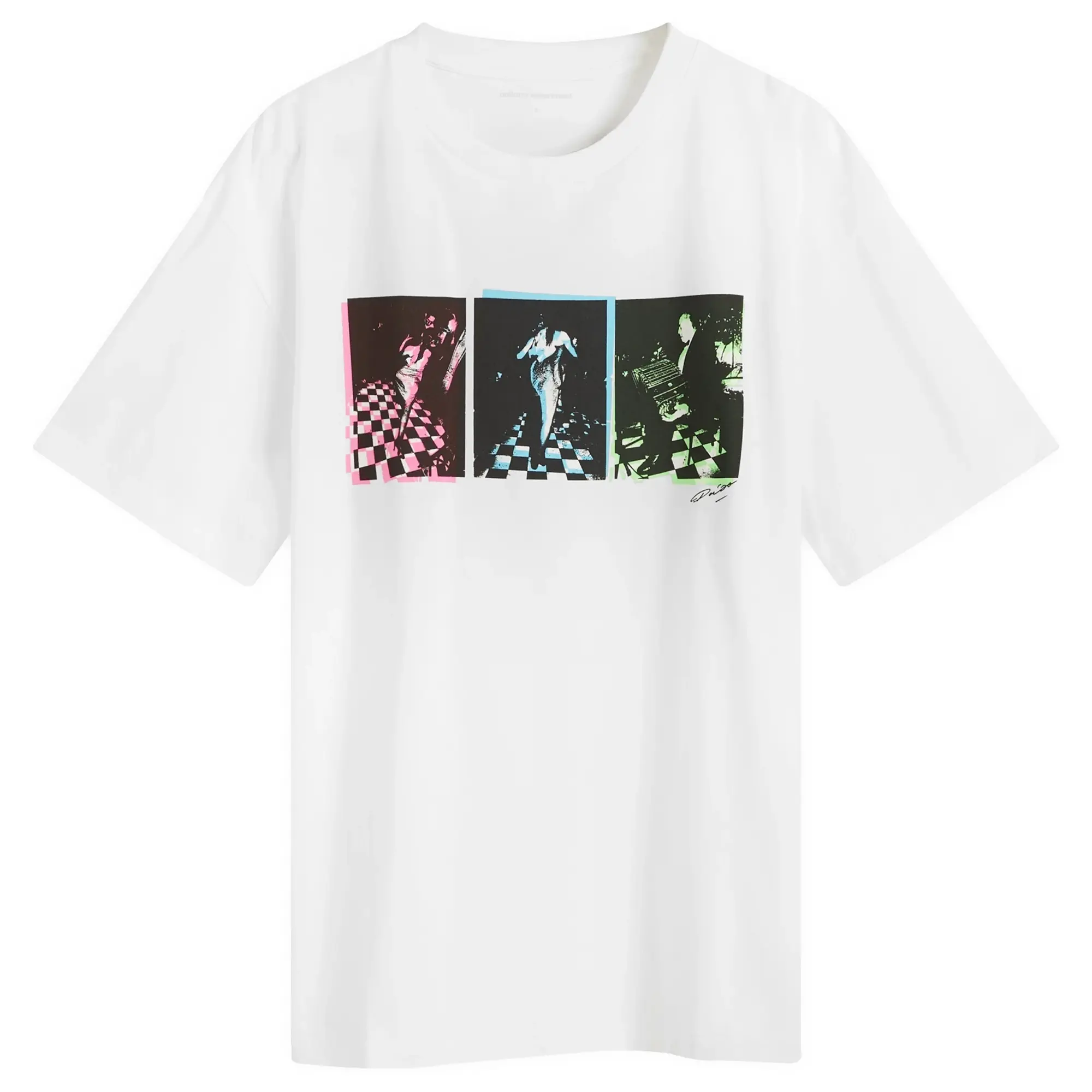 Uniform Experiment Men's x Daido Moriyama Dance T-Shirt White