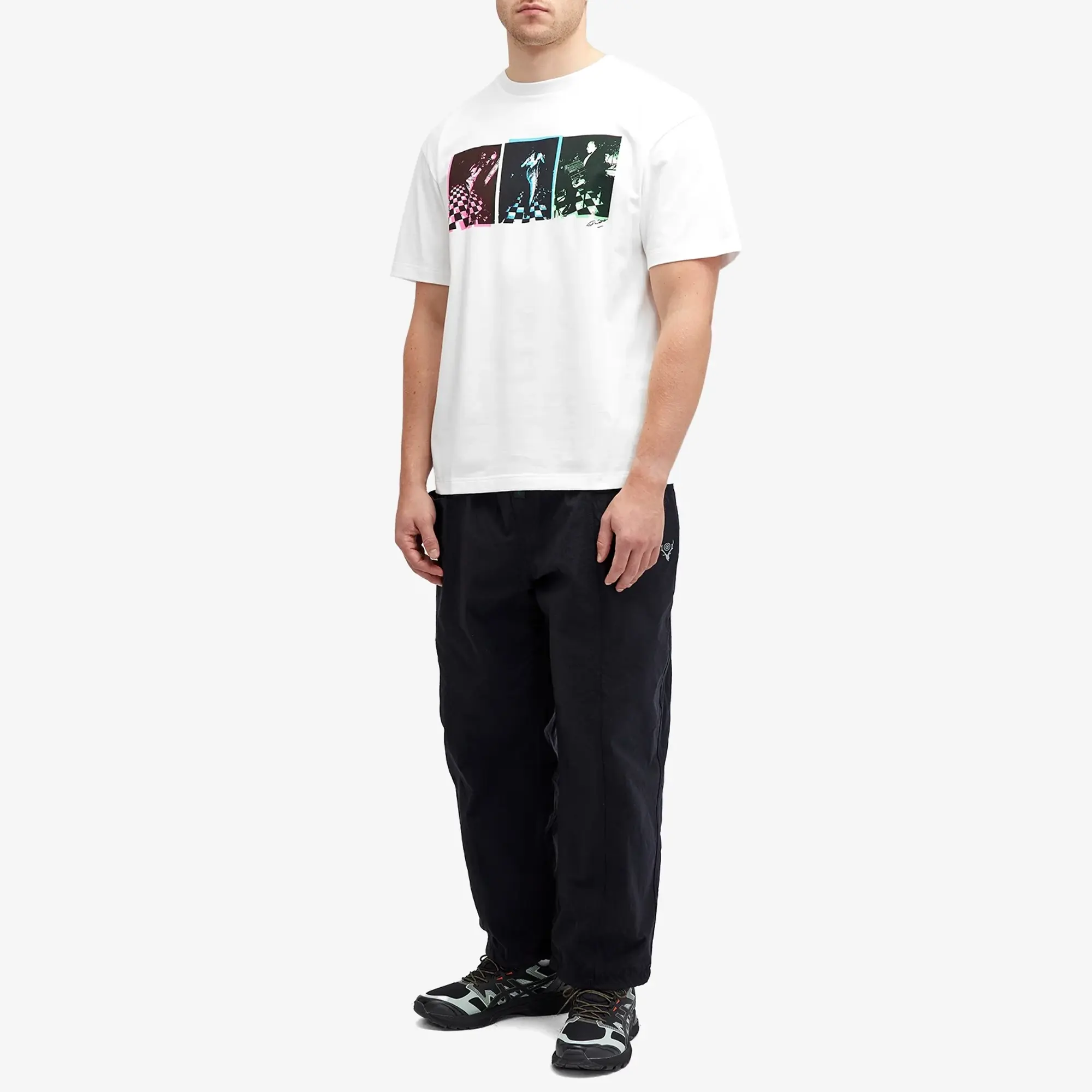 Uniform Experiment Men's x Daido Moriyama Dance T-Shirt White