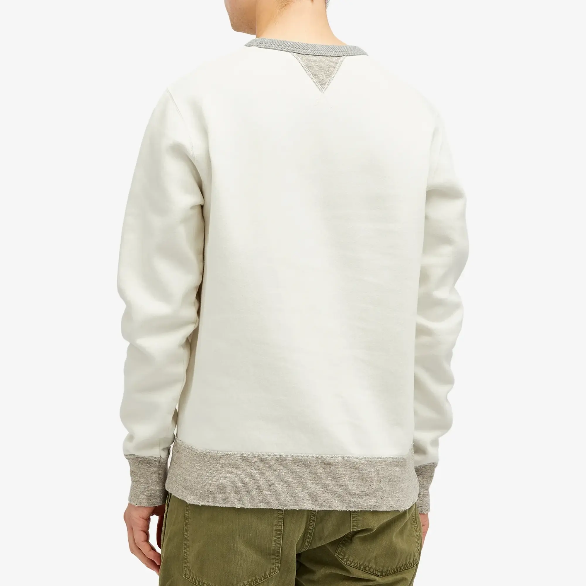 Dubbleware Men's Imitations Sweatshirt Ecru