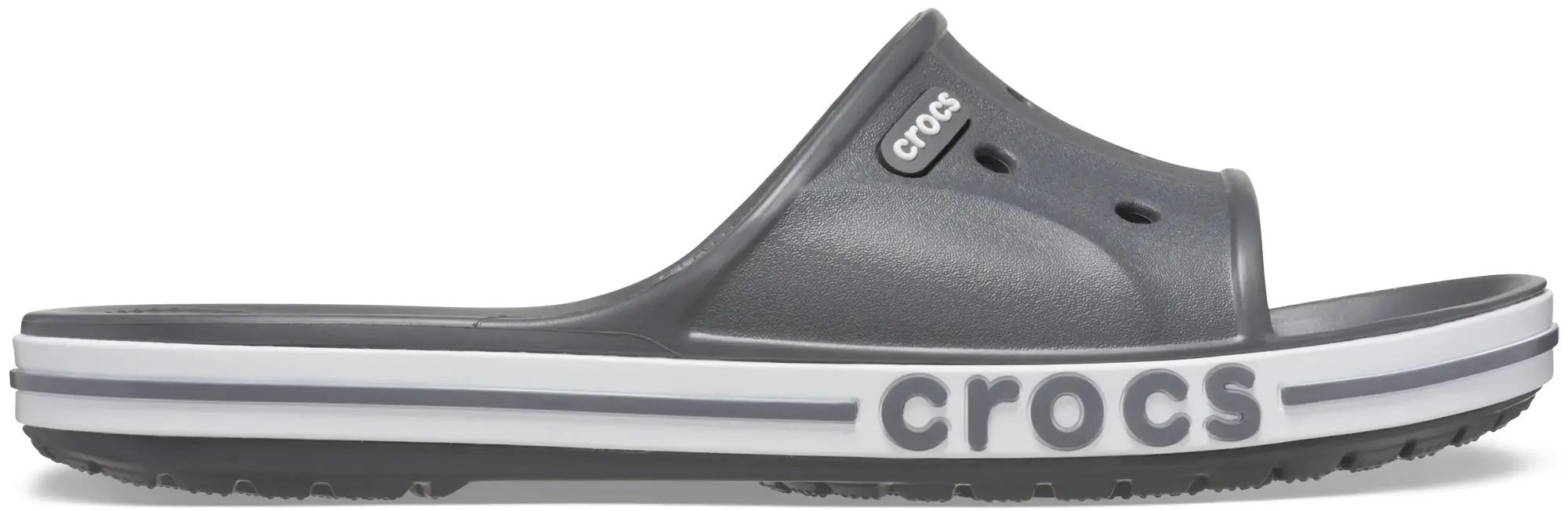 Crocs | Unisex | Bayaband | Slides | Slate Grey | W7/M6