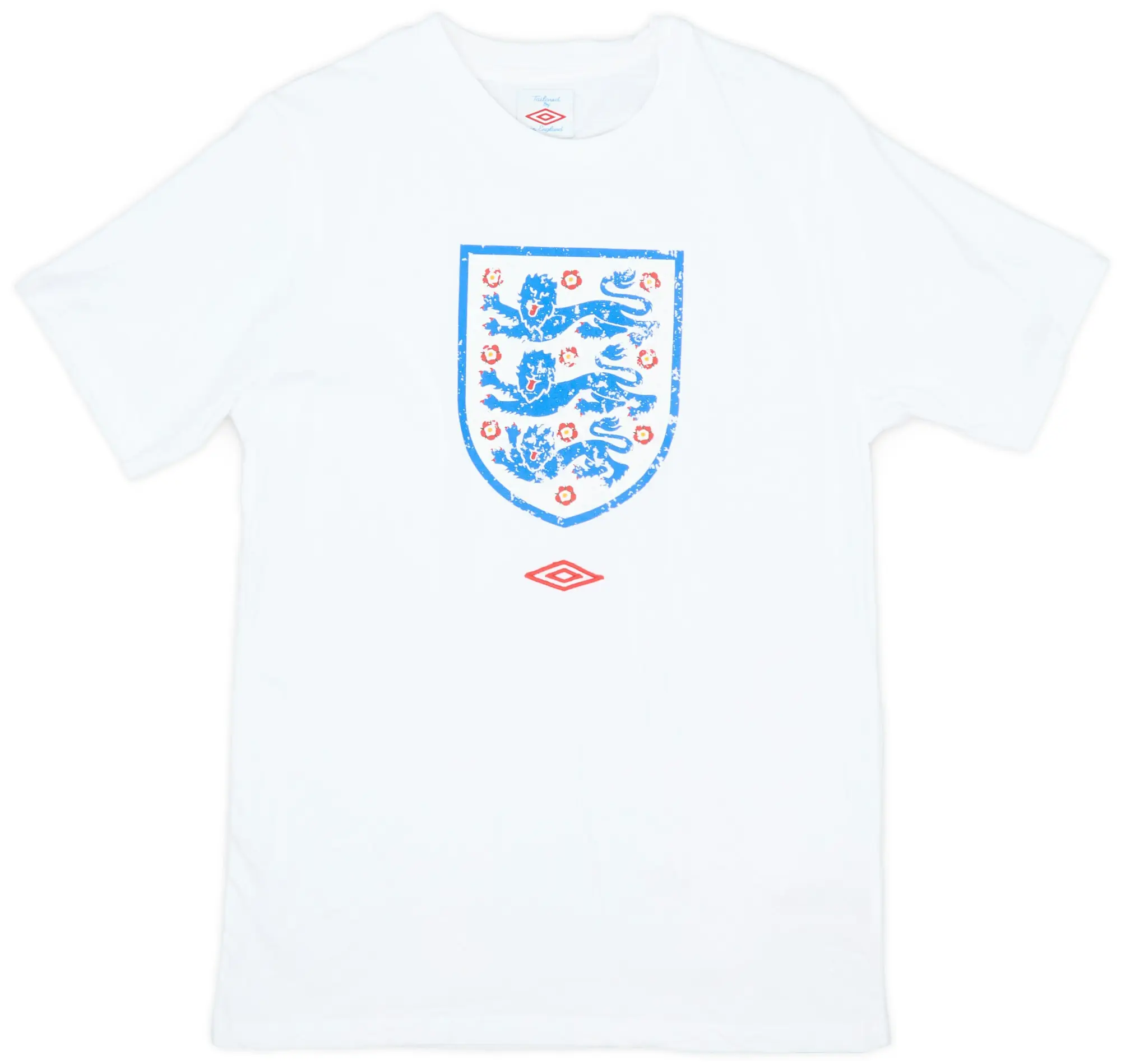 2008-10 England Umbro Cotton Tee - 9/10 - (M)