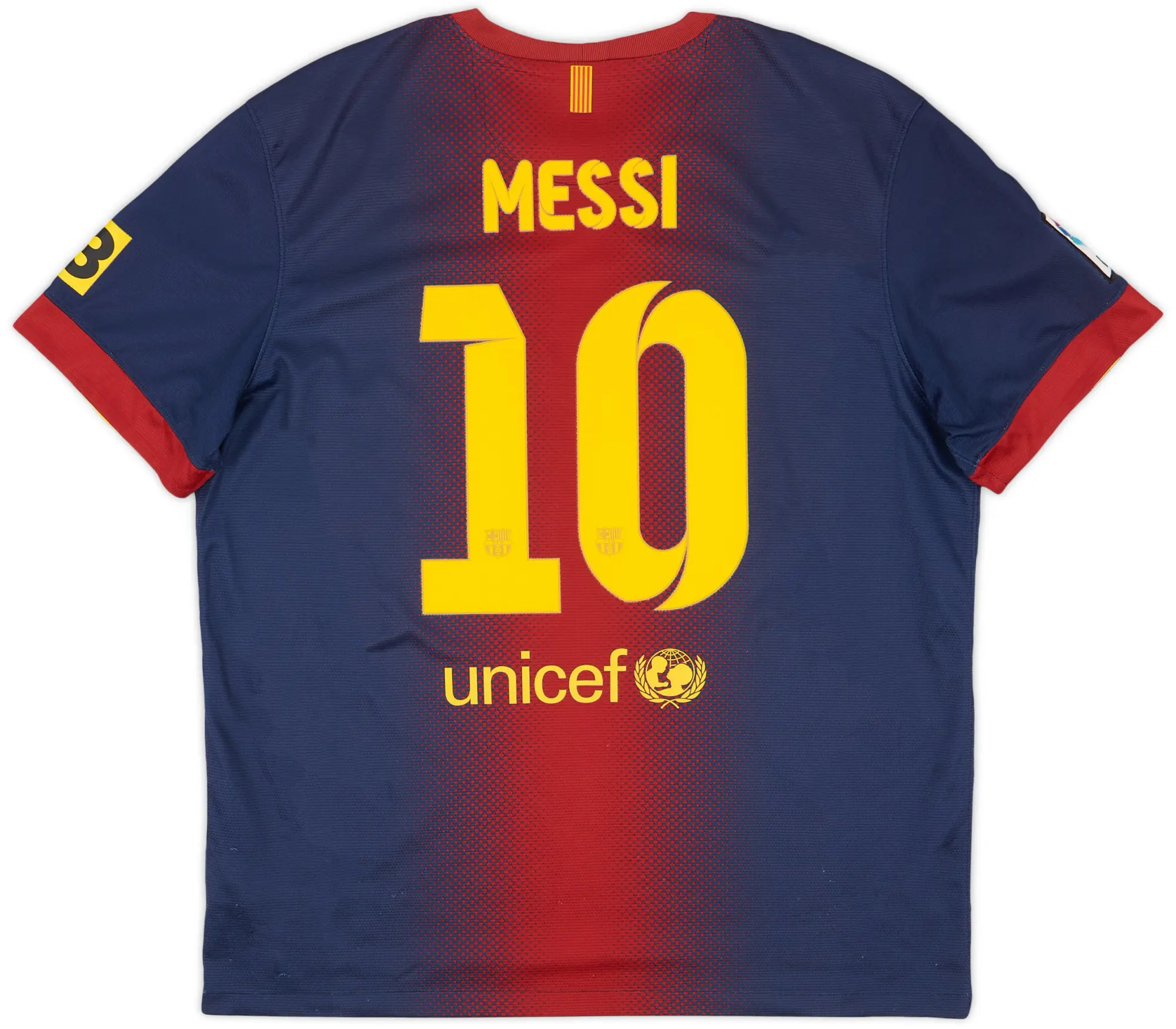 Nike 2012-13 Barcelona Home Shirt Messi #10 - 8/10 - (XL)