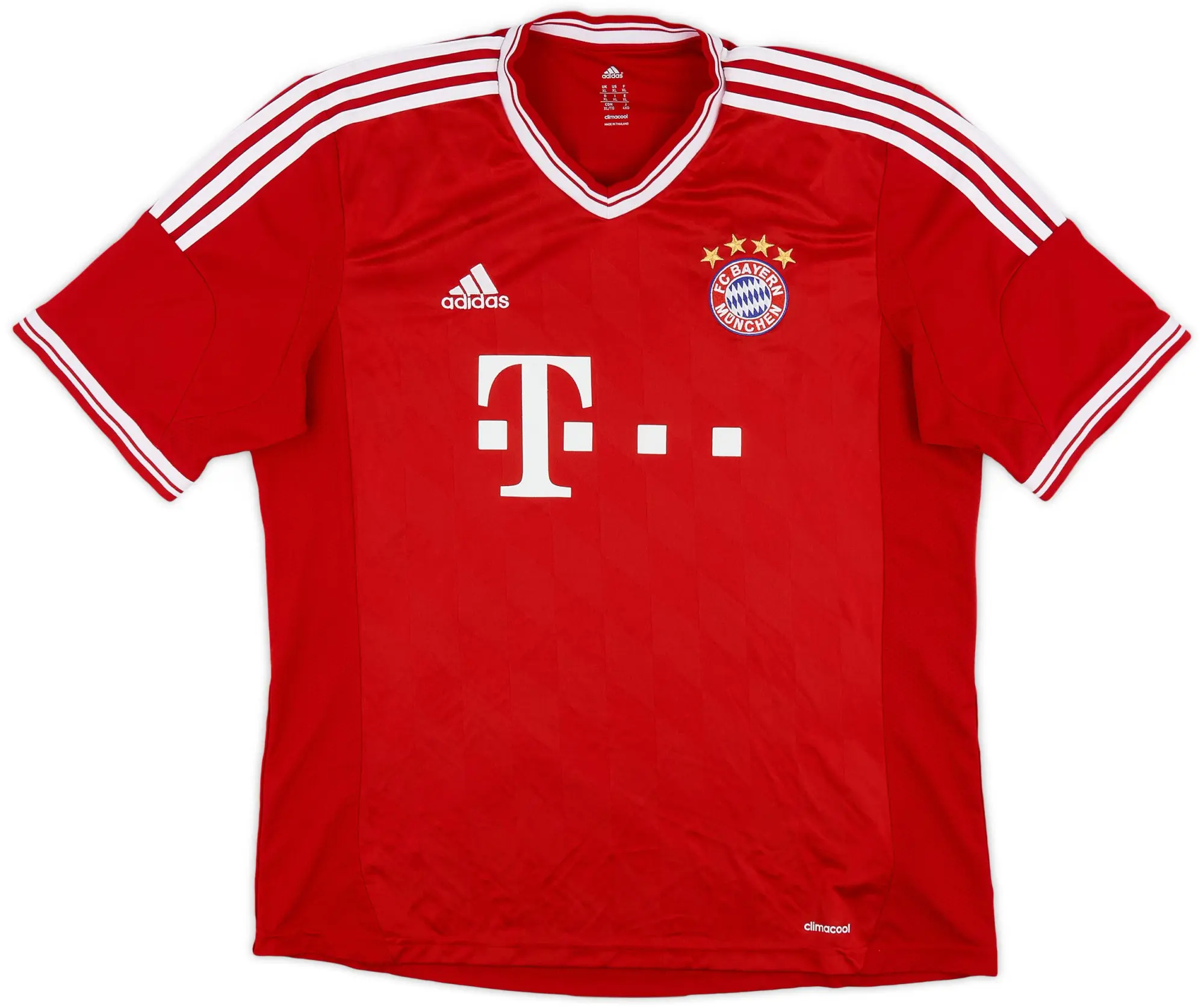 adidas 2013-14 Bayern Munich Home Shirt - 8/10 - (XL)
