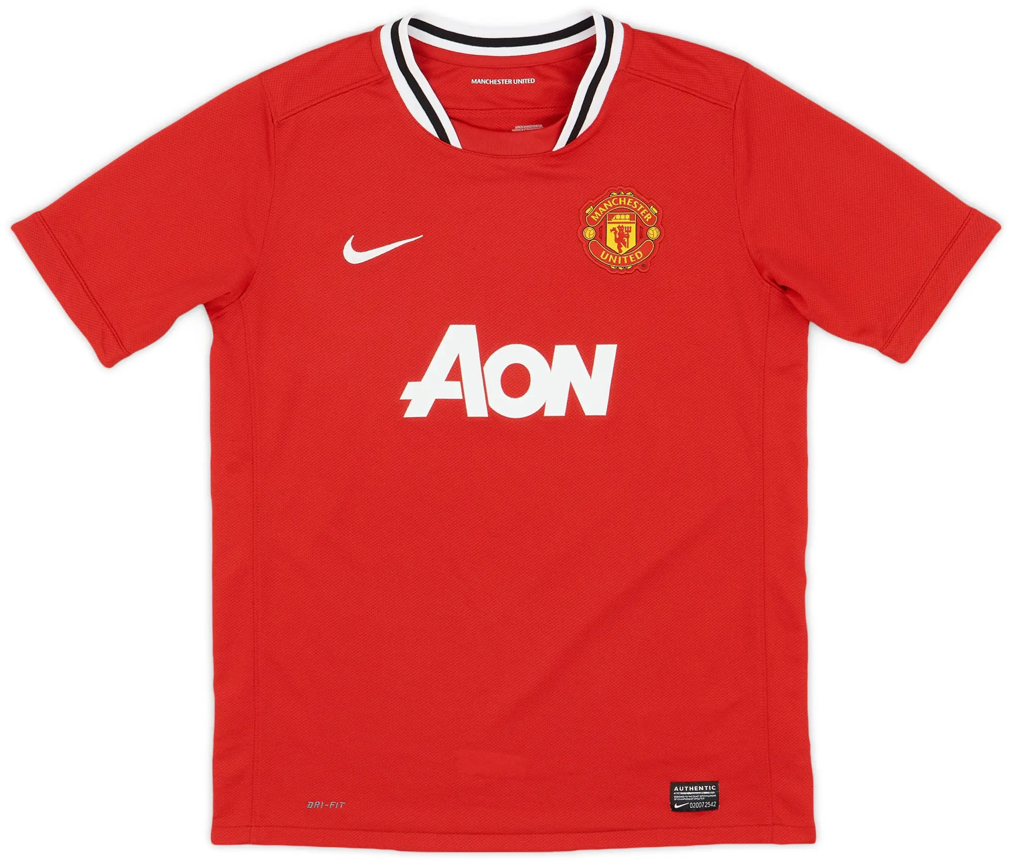 Nike 2011-12 Manchester United Home Shirt - 8/10 - (XL.Boys)