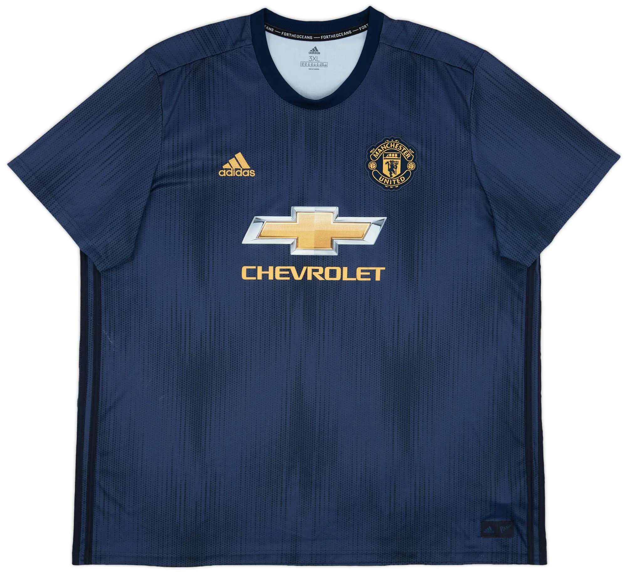 adidas 2018-19 Manchester United Third Shirt - 8/10 - (3XL)