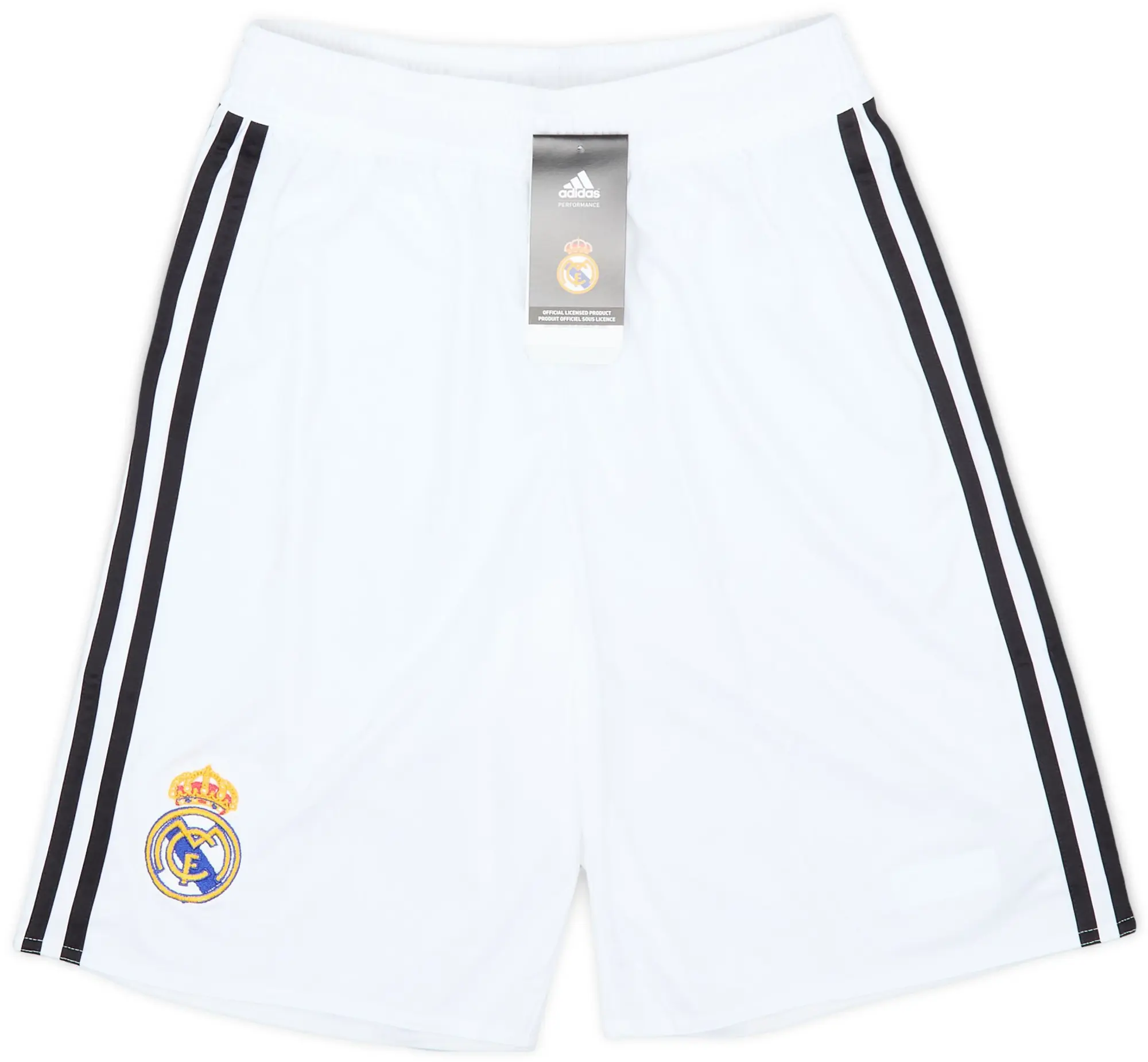 adidas 2008-09 Real Madrid Home Shorts (S)