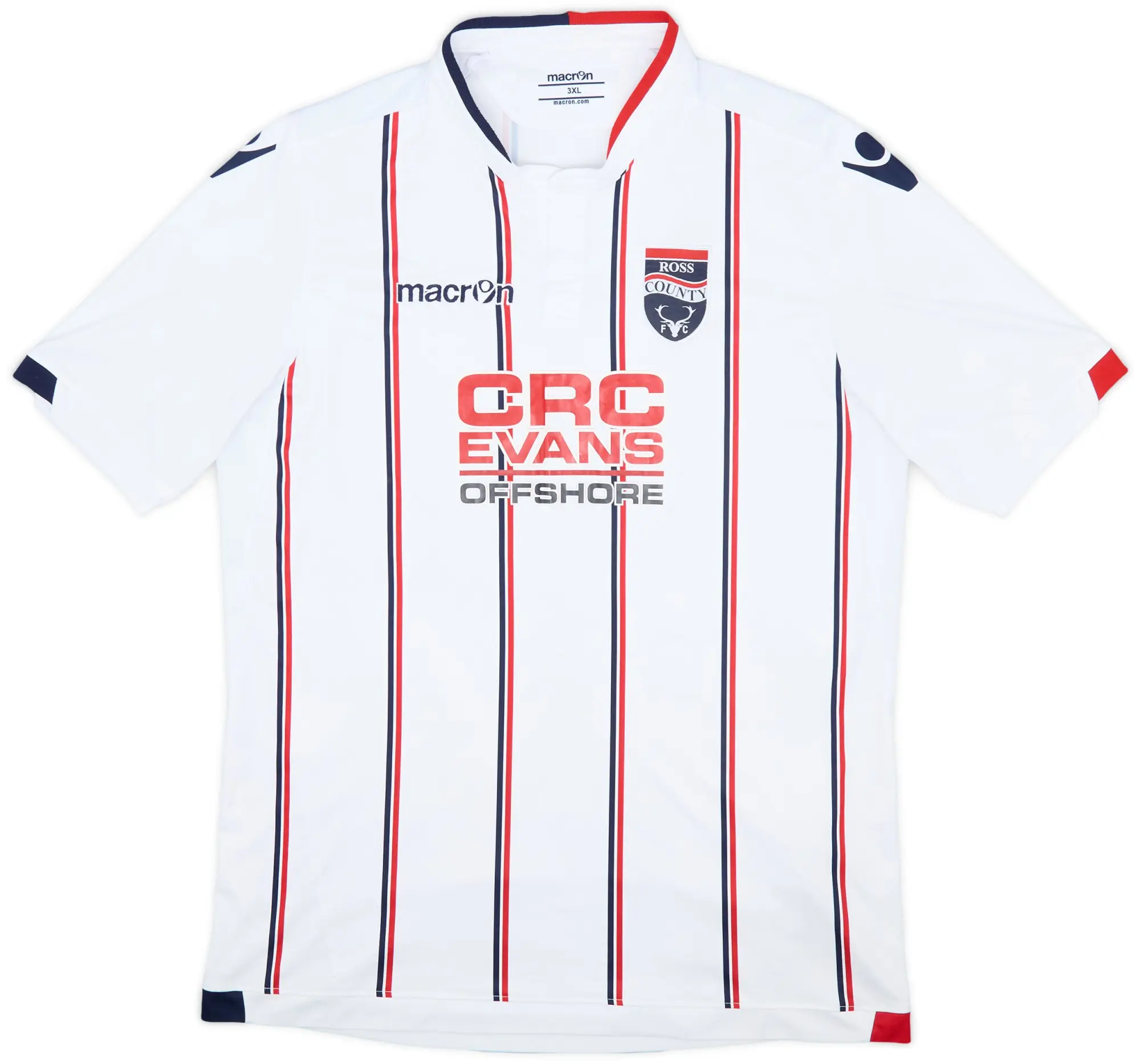 Macron 2016-18 Ross County Away Shirt - 7/10 - (3XL)