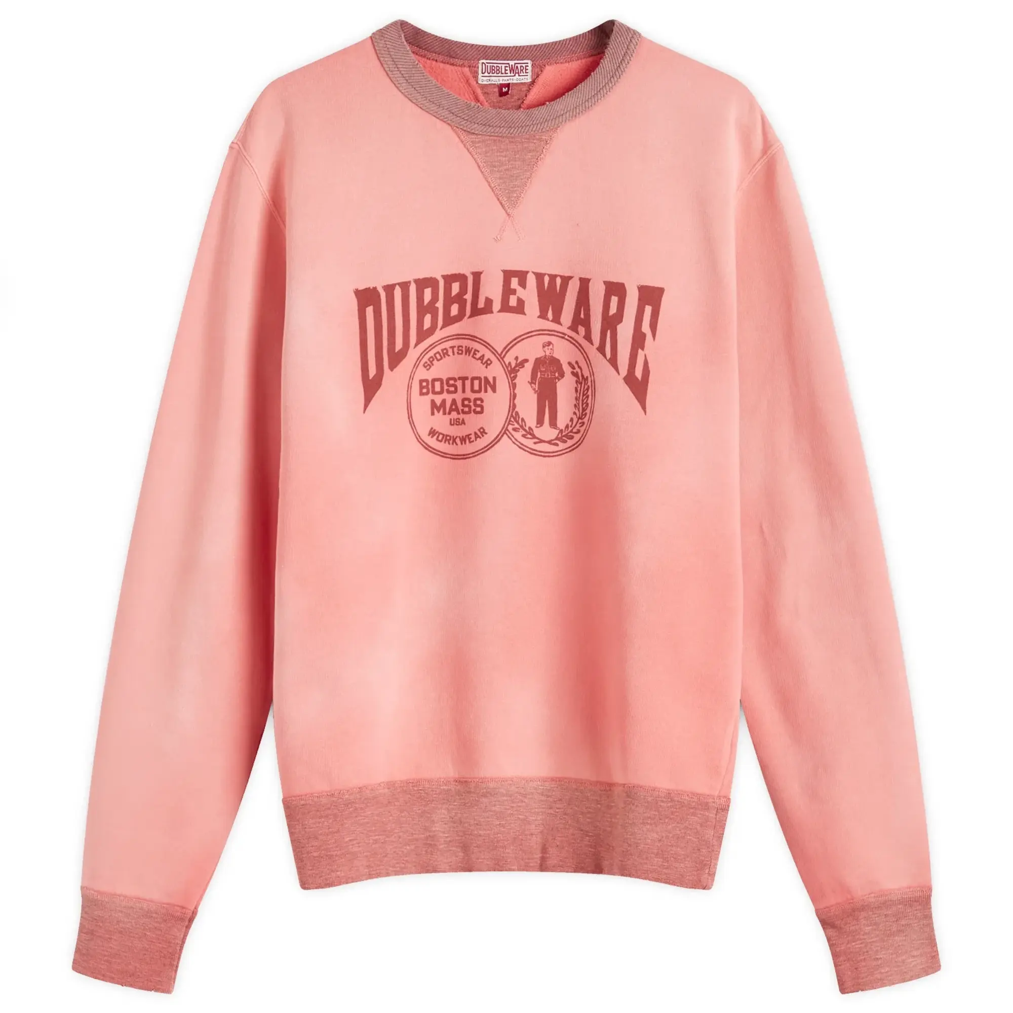 Dubbleware Men's Double Disc Sweatshirt Vintage Red