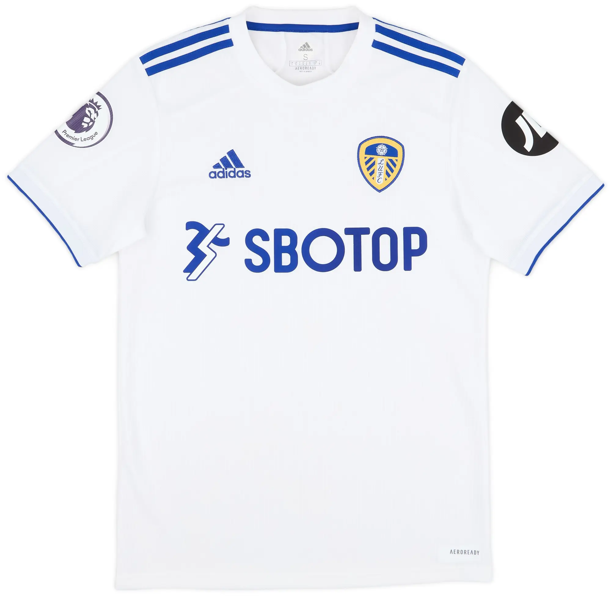 adidas 2020-21 Leeds United Home Shirt - 9/10 - (S)
