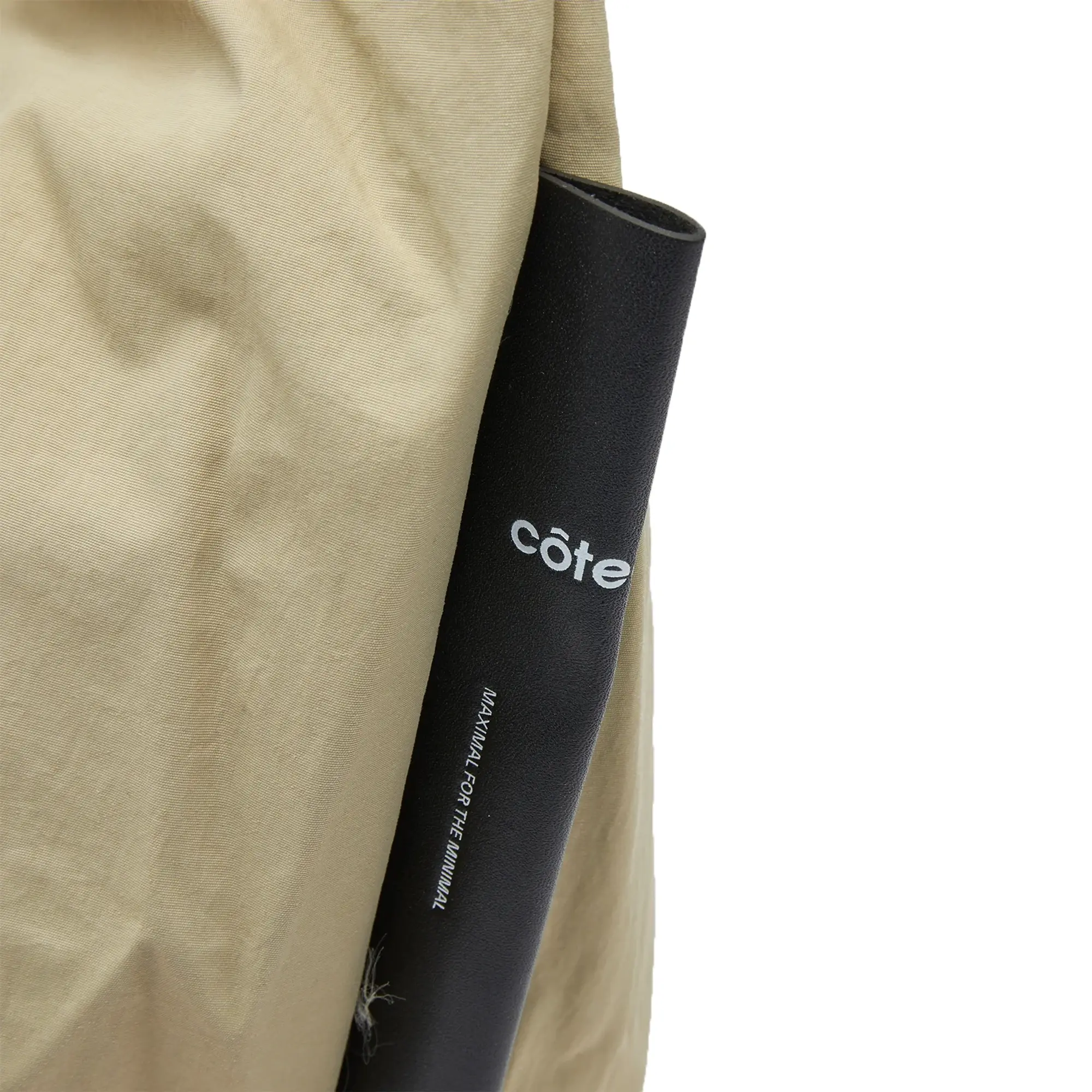 Cote&Ciel Hyco S Smooth Cross Body Bag Beige