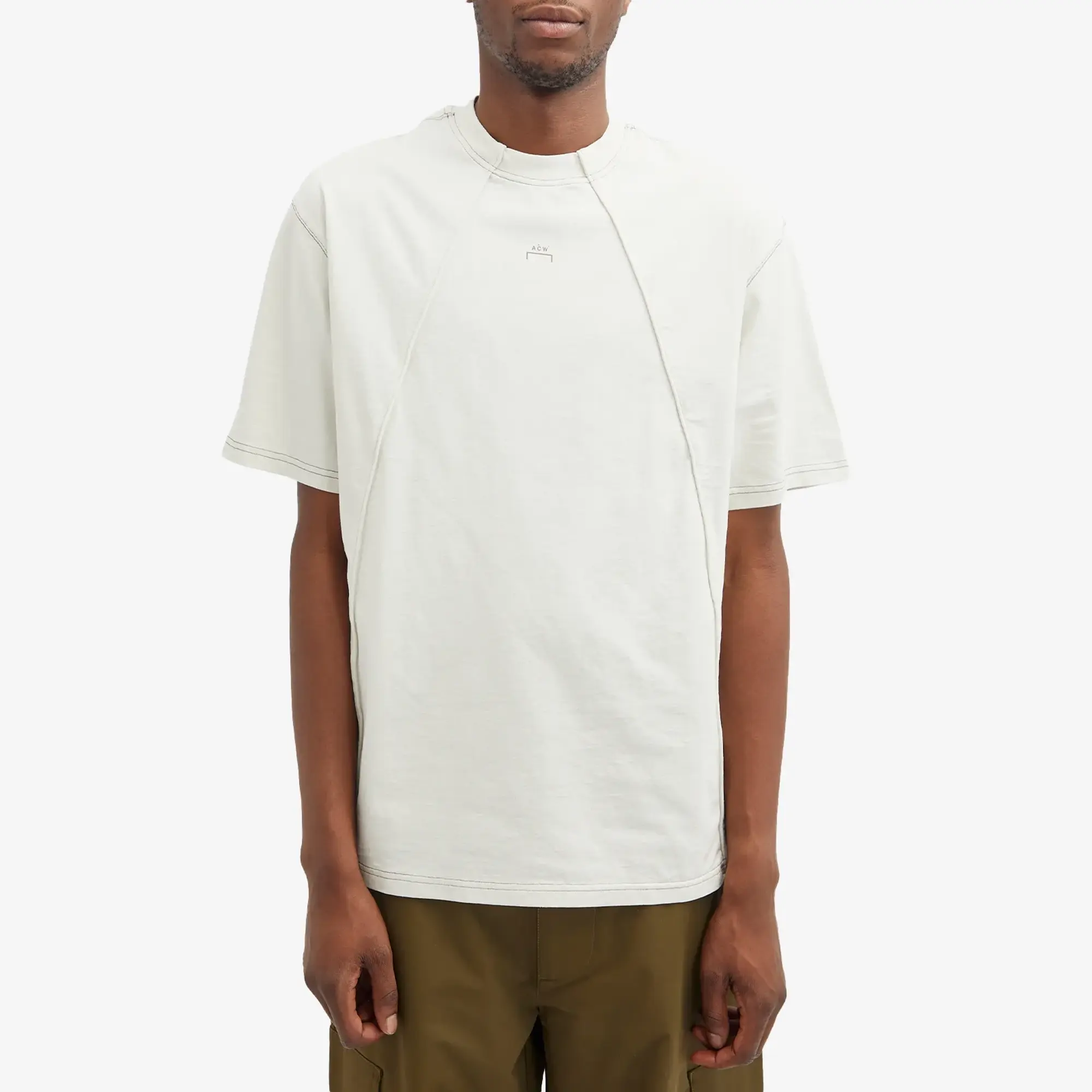 A-COLD-WALL* Men's Millbank T-Shirt Beige Bone