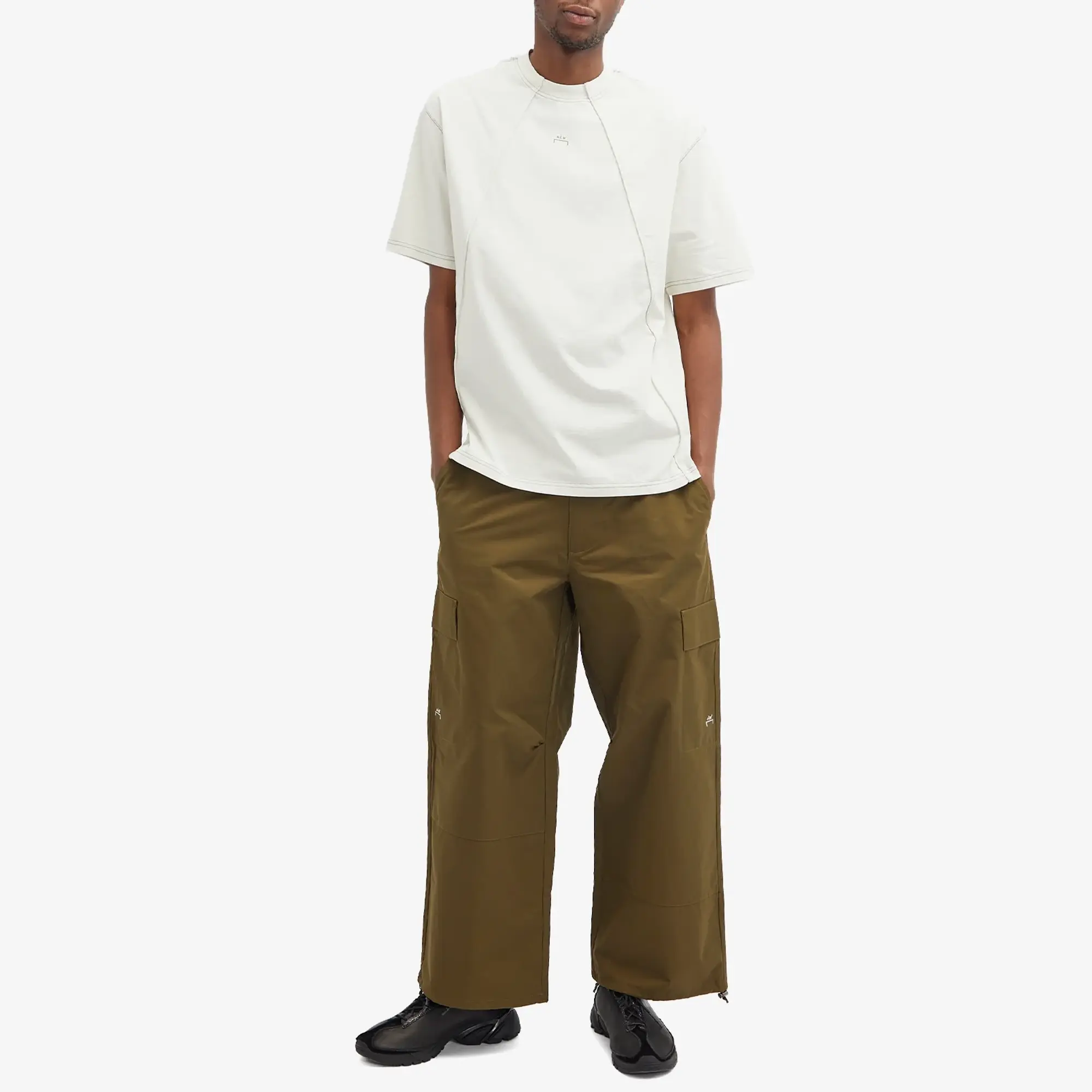 A-COLD-WALL* Men's Millbank T-Shirt Beige Bone