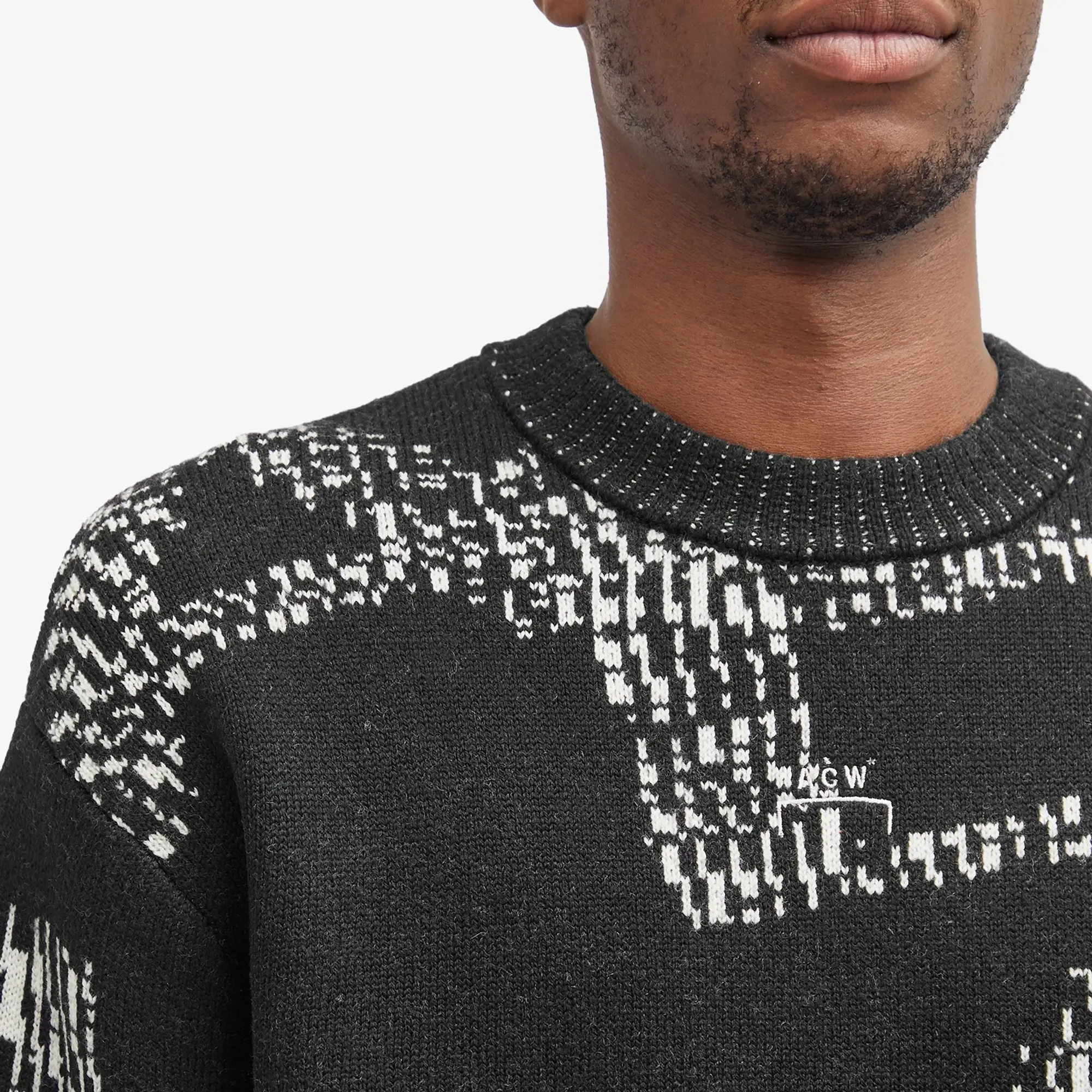 A-COLD-WALL* Men's Annex Crew Knit Grey Slate