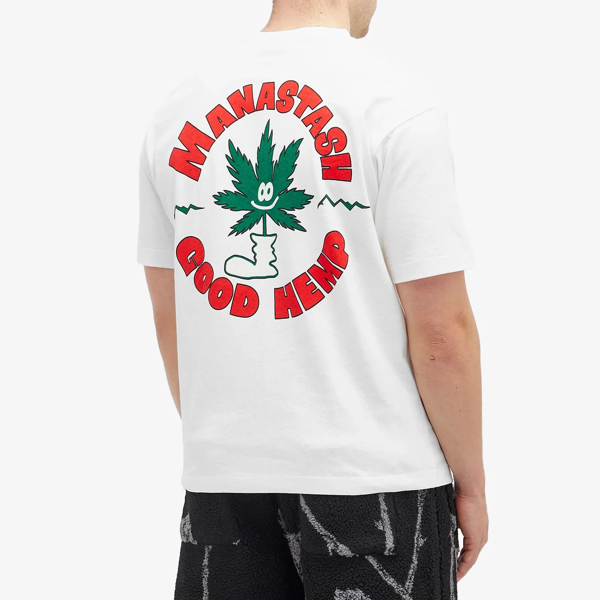 Manastash Men's Good Hemp T-Shirt White
