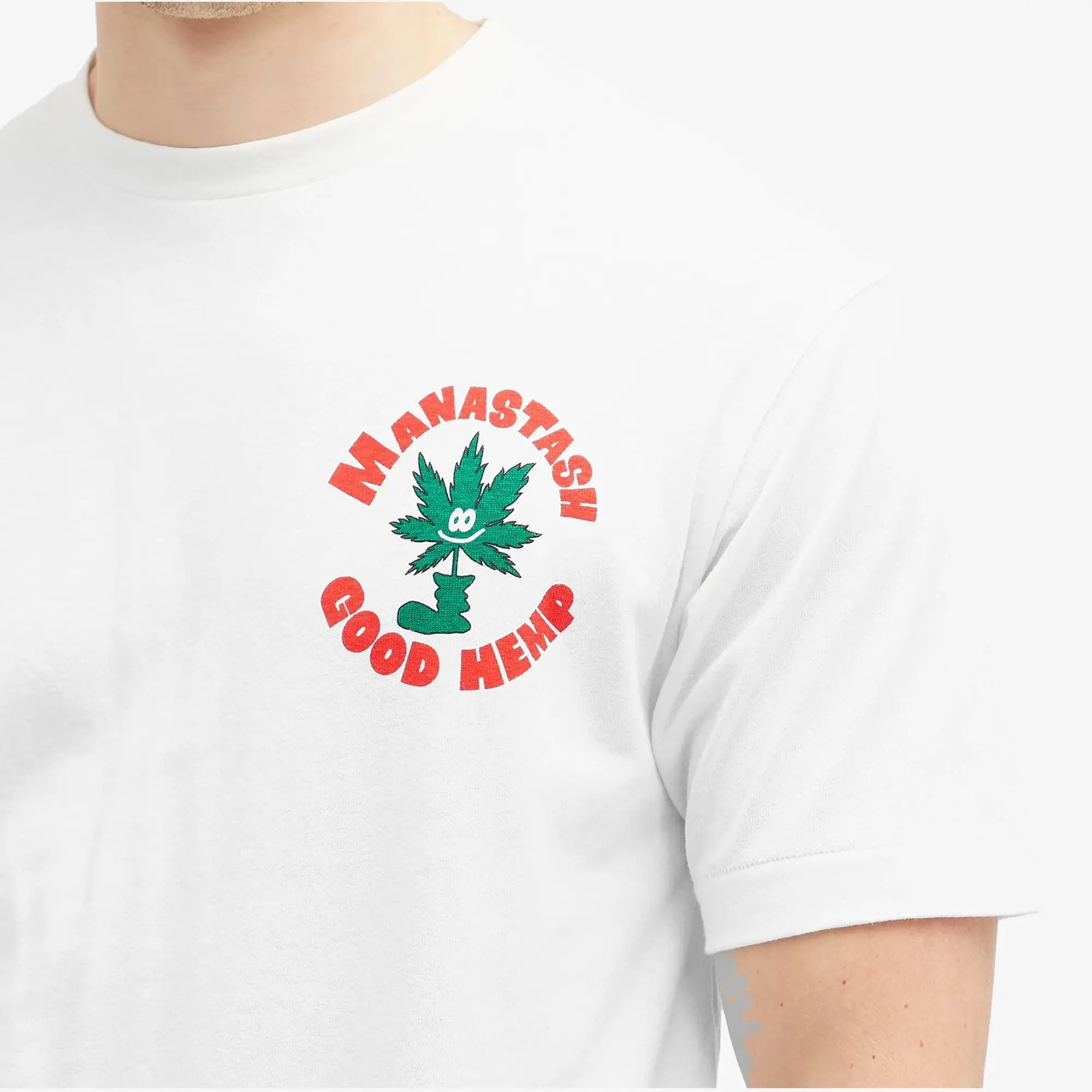 Manastash Men's Good Hemp T-Shirt White