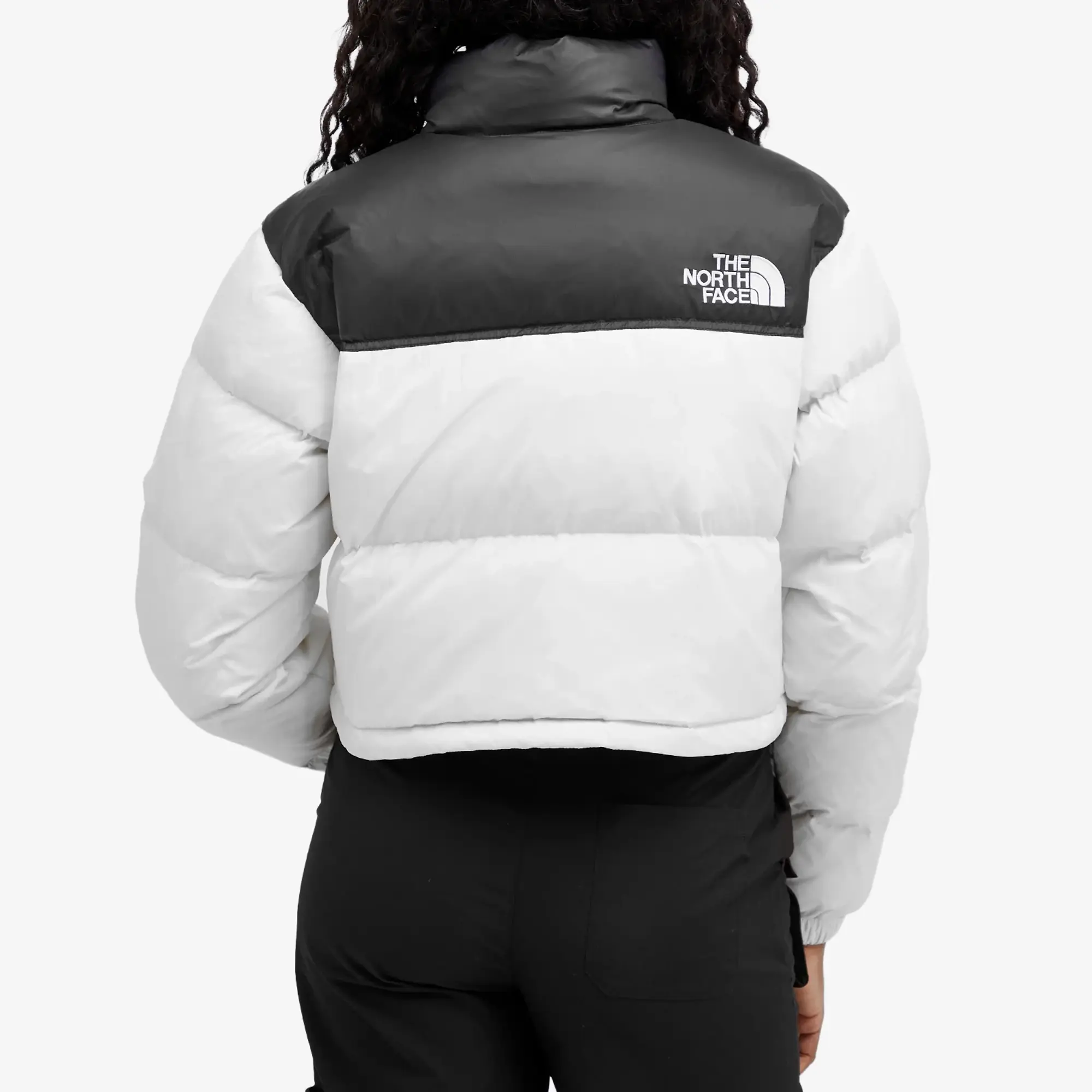 The North Face Women's Short Nuptse Jacket White