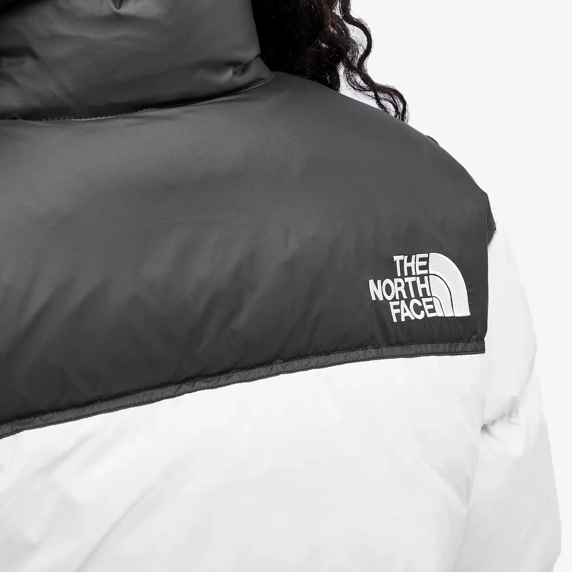 The North Face Women's Short Nuptse Jacket White