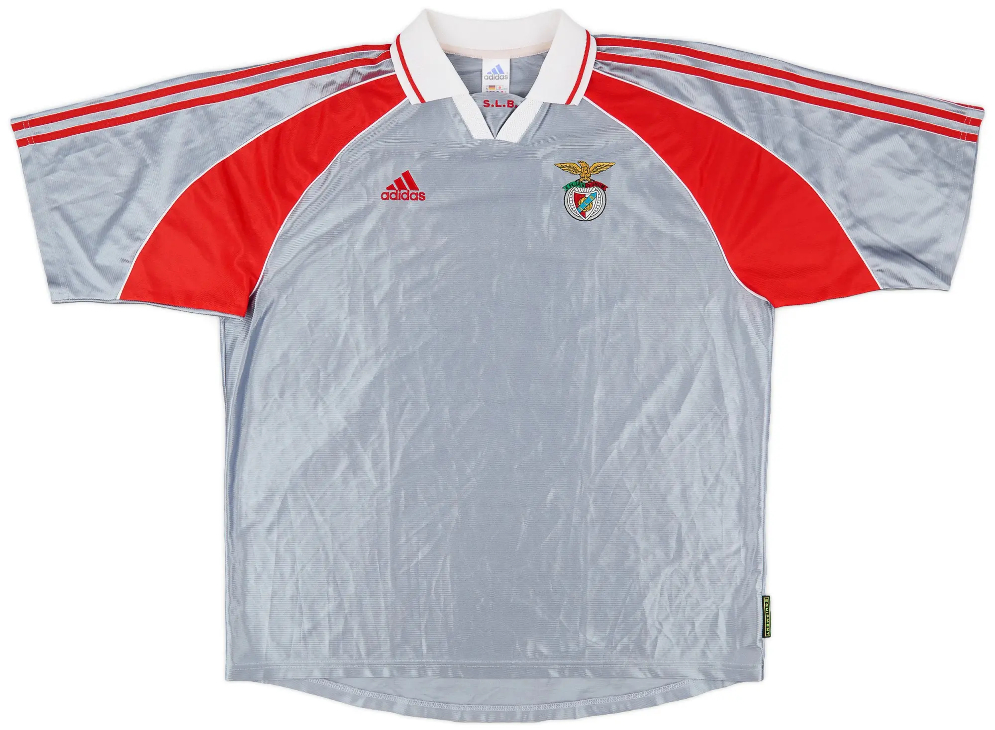 adidas 1999-00 Benfica Player Issue Away Shirt - 9/10 - (XL)