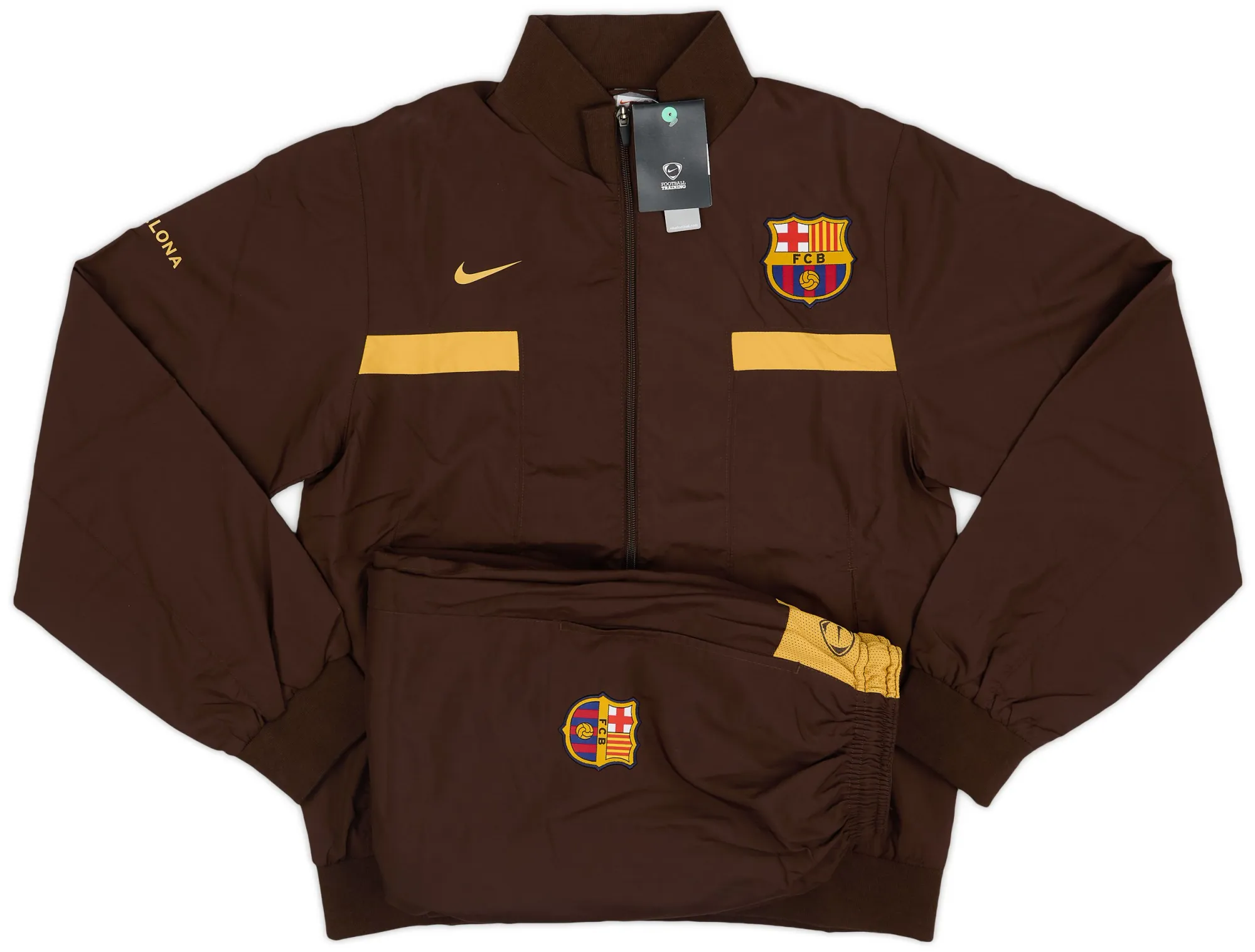 2007-08 Barcelona Nike Tracksuit (S) | BARTR0-710 | FOOTY.COM