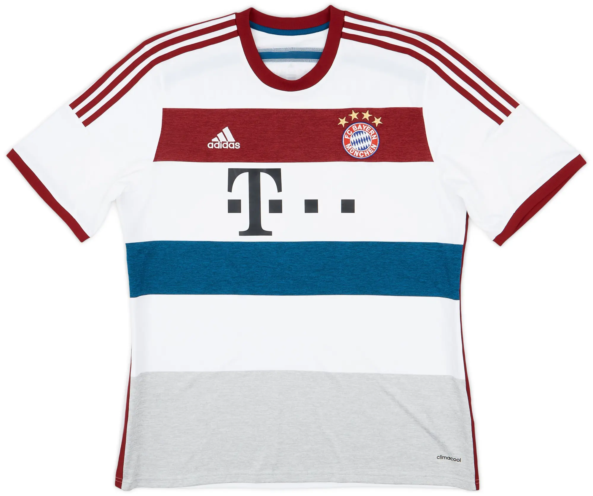 adidas 2014-15 Bayern Munich Away Shirt - 8/10 - (XL)