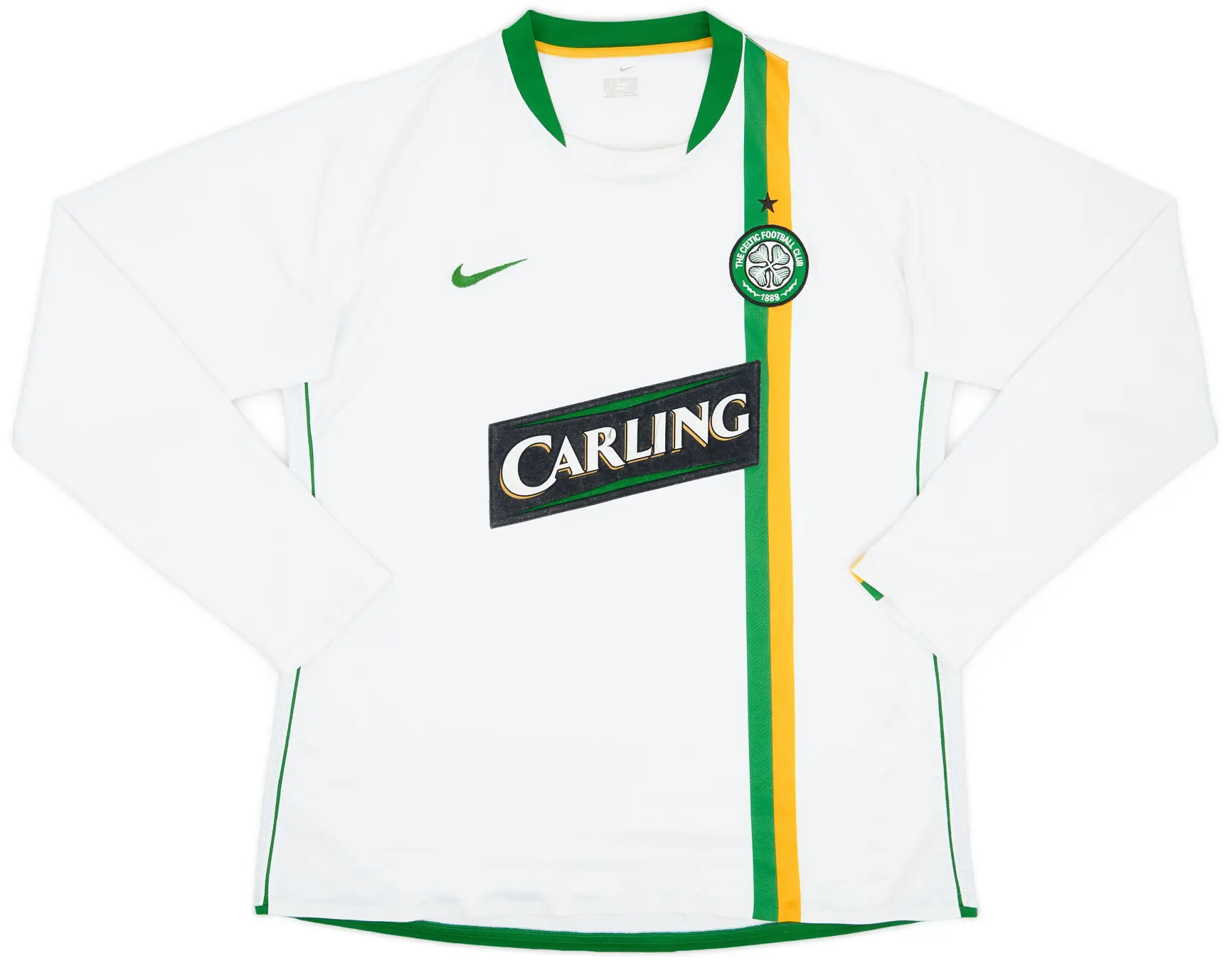 Nike 2006-08 Celtic European L/S Shirt - 6/10 - (XL)