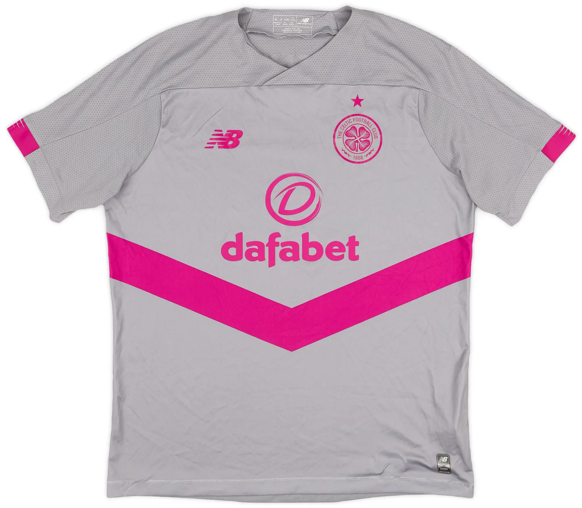 NewBalance 2019-20 Celtic Third Shirt - 7/10 - (L)