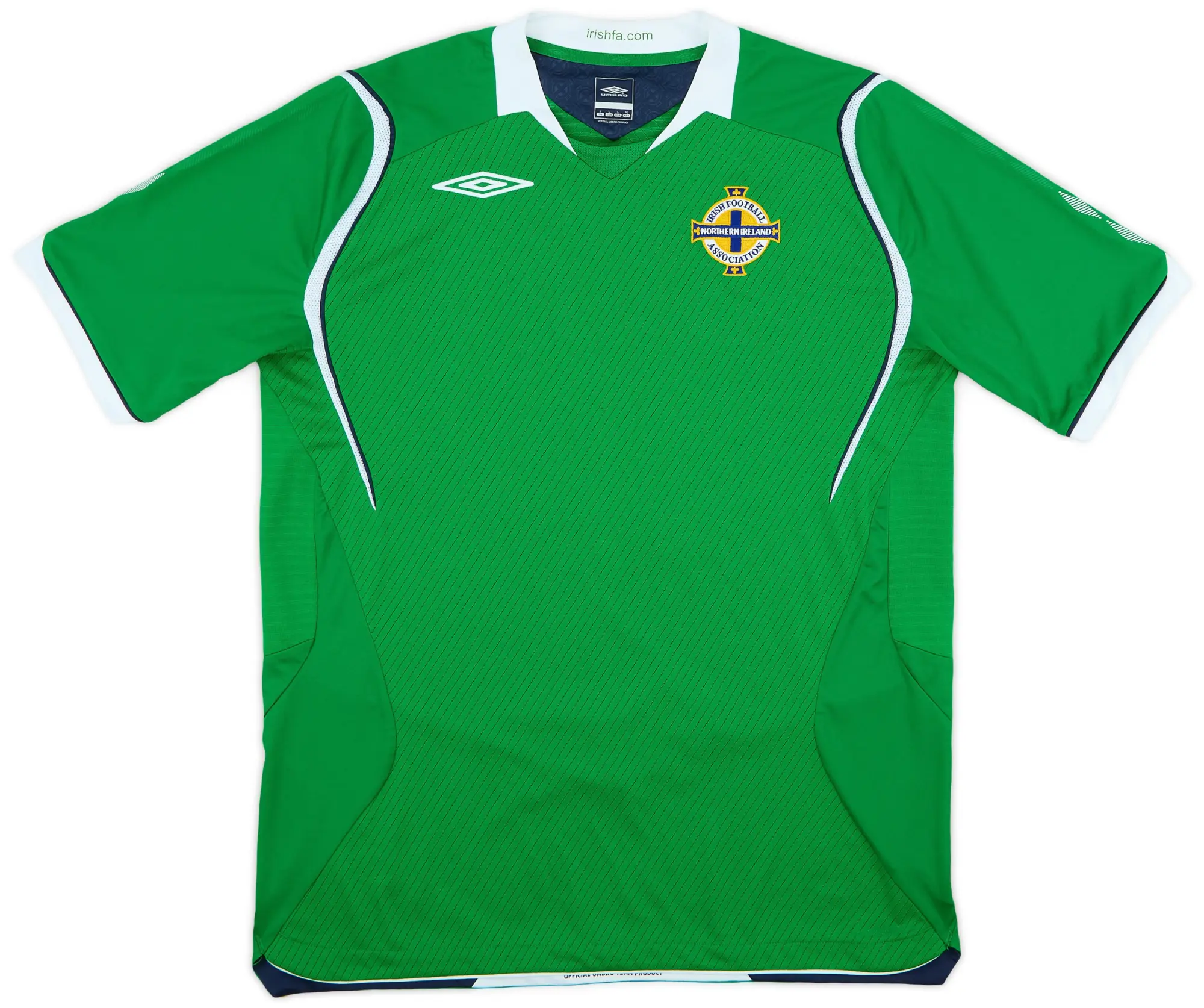 Umbro 2008-10 Northern Ireland Home Shirt - 9/10 - (L)