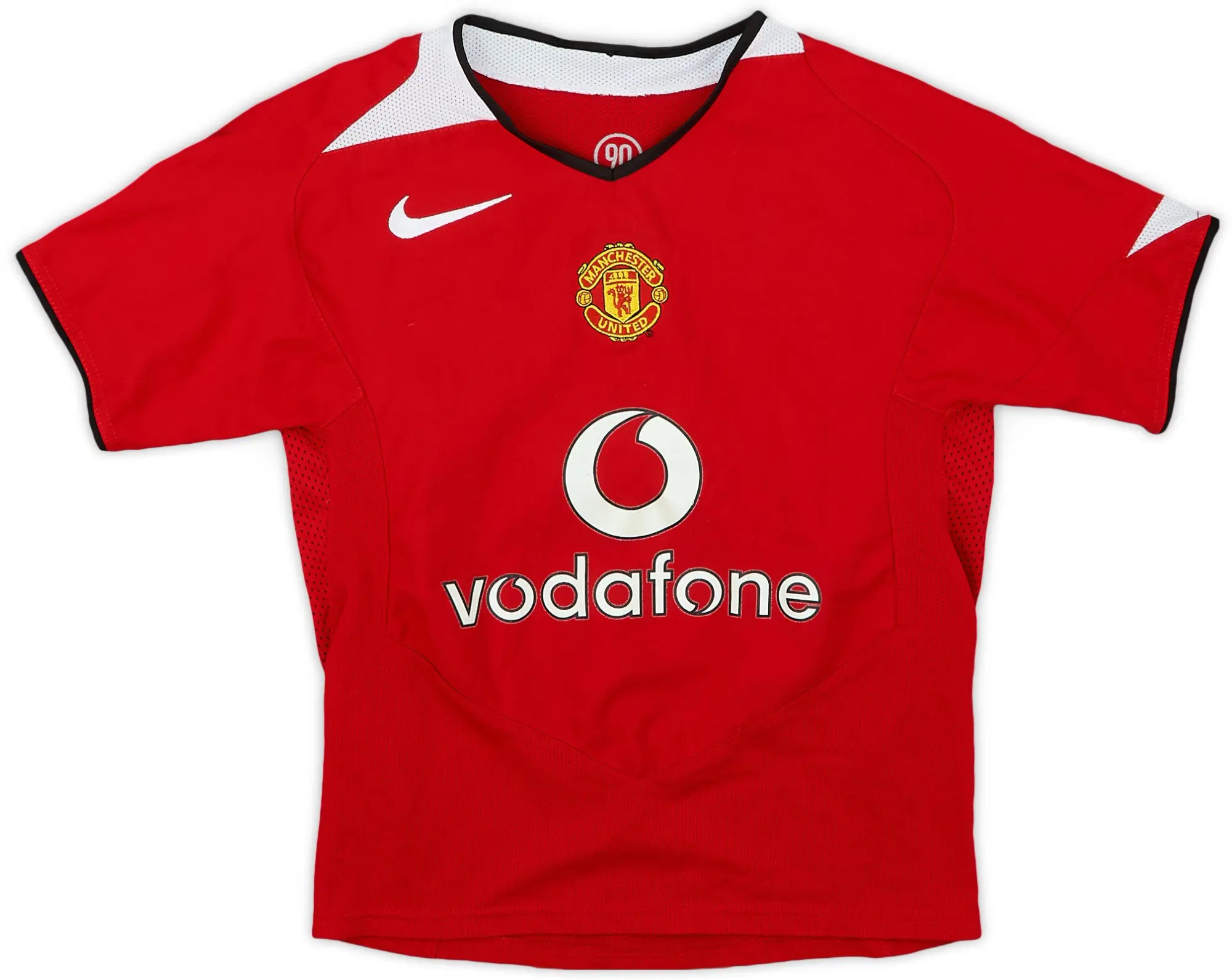 Nike 2004-06 Manchester United Home Shirt - 6/10 - (5-6 Years)