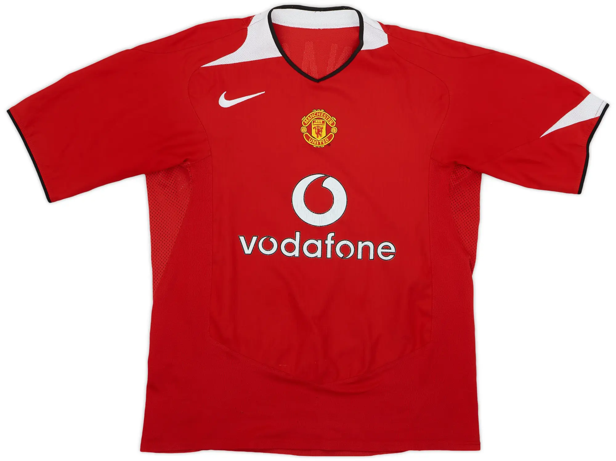 Nike 2004-06 Manchester United Home Shirt - 6/10 - (5-6 Years)