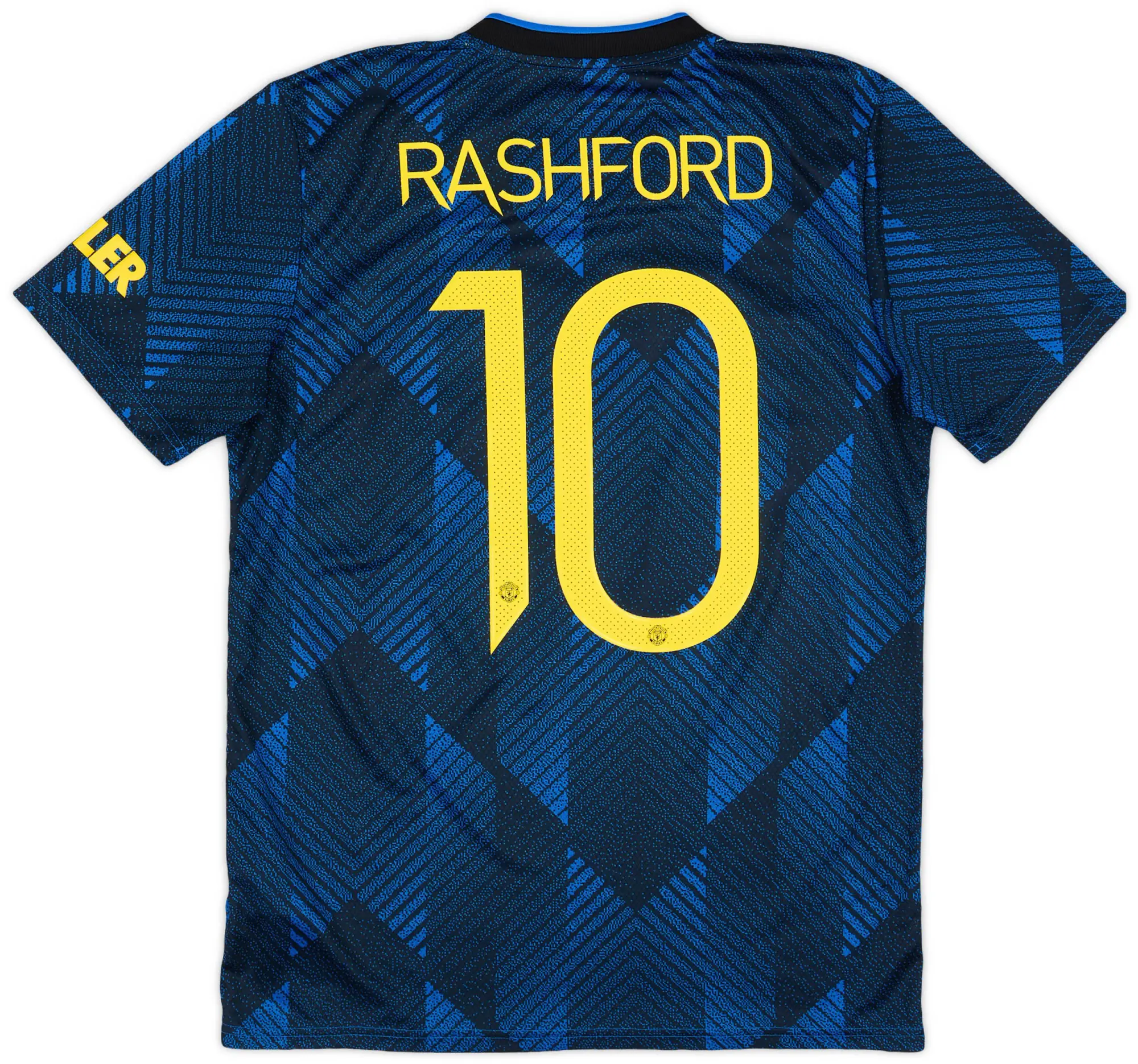 adidas 2021-22 Manchester United Third Shirt Rashford #10 - 8/10 - (M)