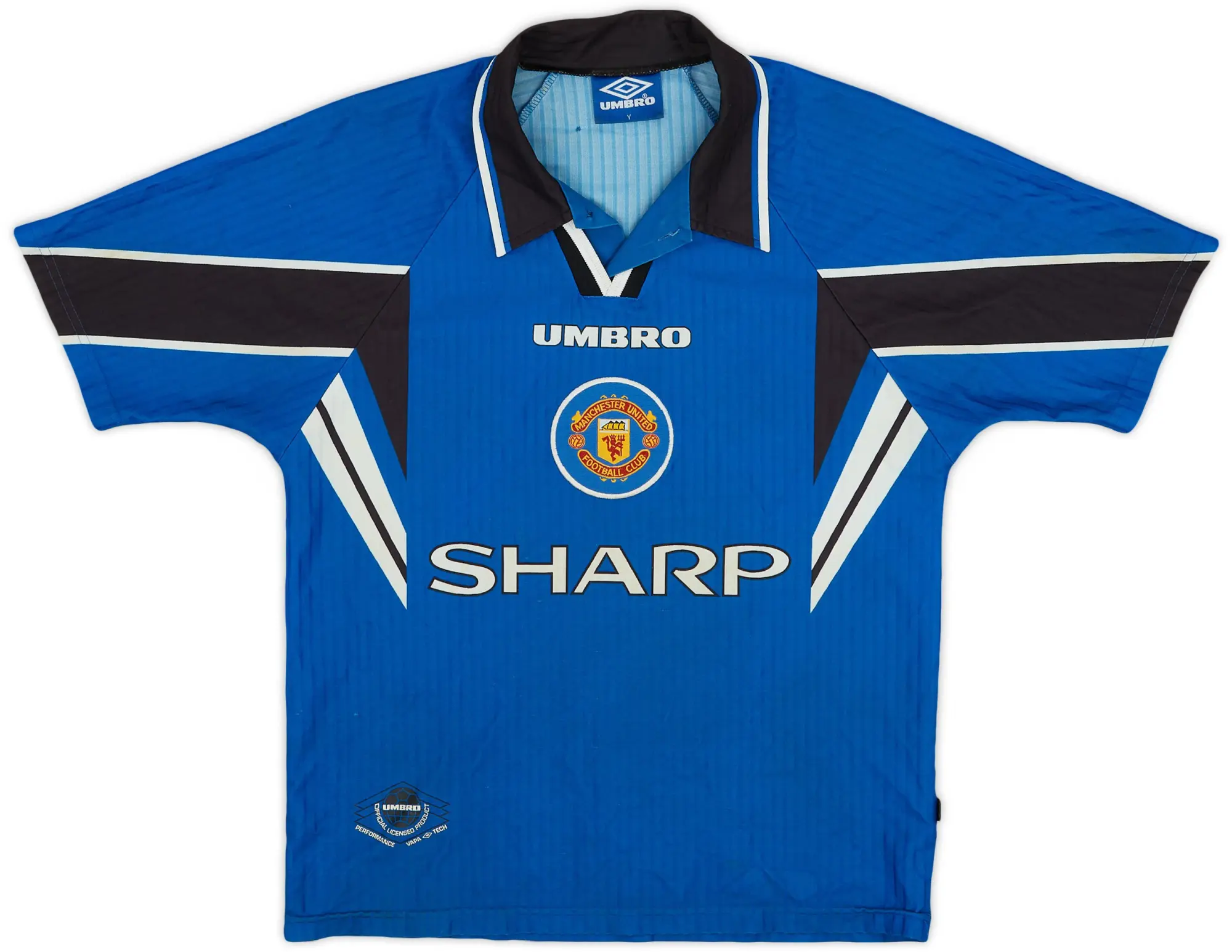 Umbro 1996-98 Manchester United Third Shirt - 7/10 - (Y)