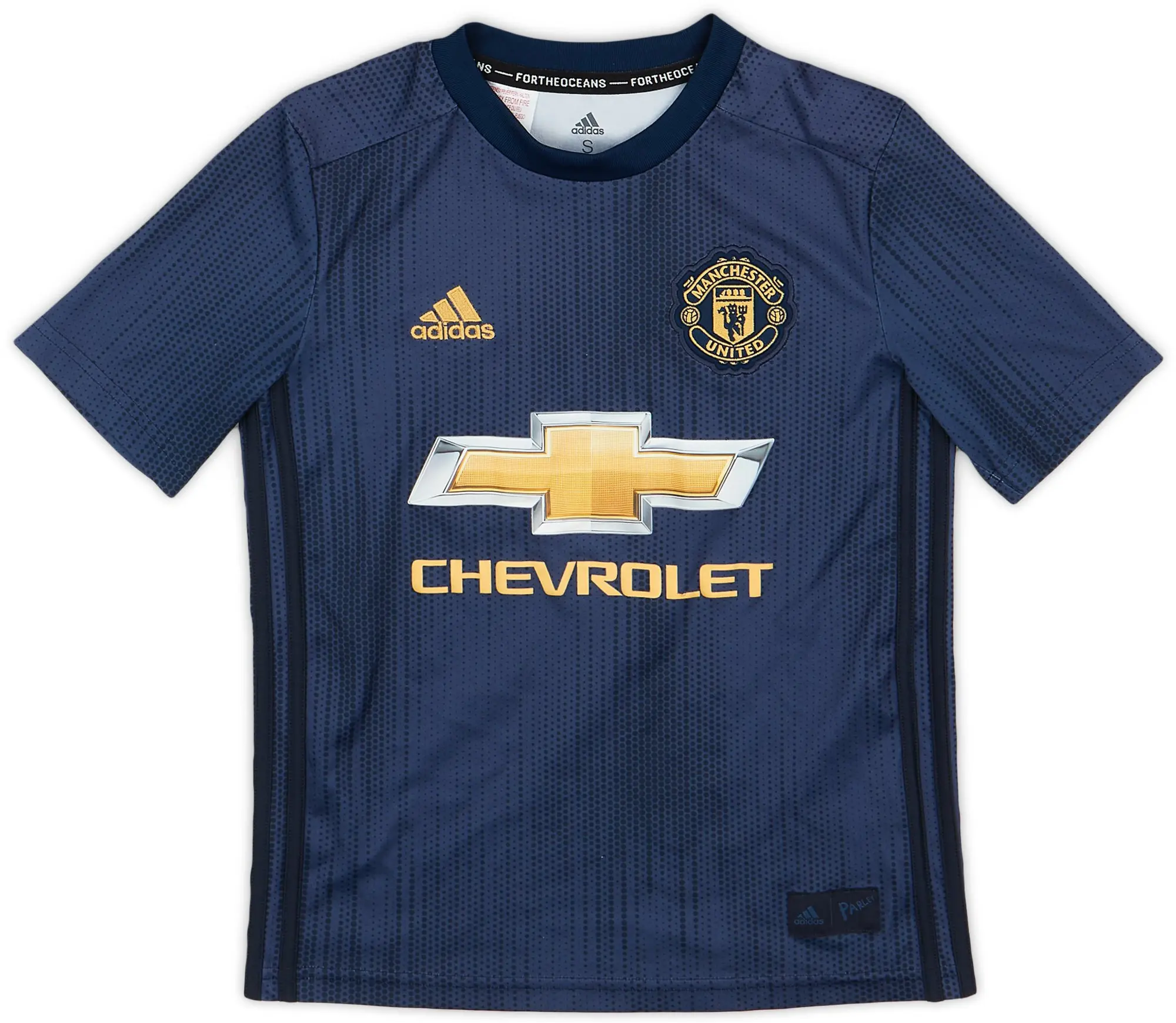 adidas 2018-19 Manchester United Third Shirt - 8/10 - (S.Boys)