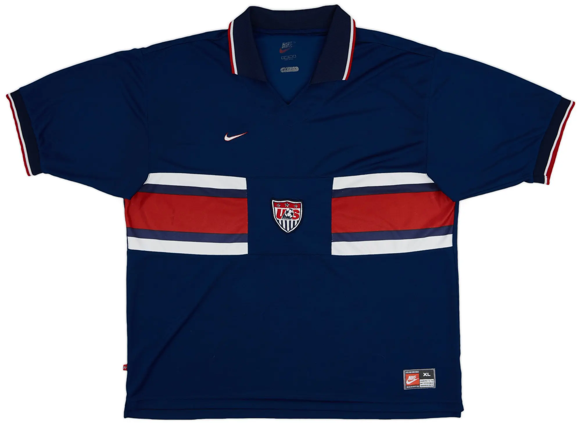 Nike 1996-98 USA Away Shirt - 7/10 - (XL)