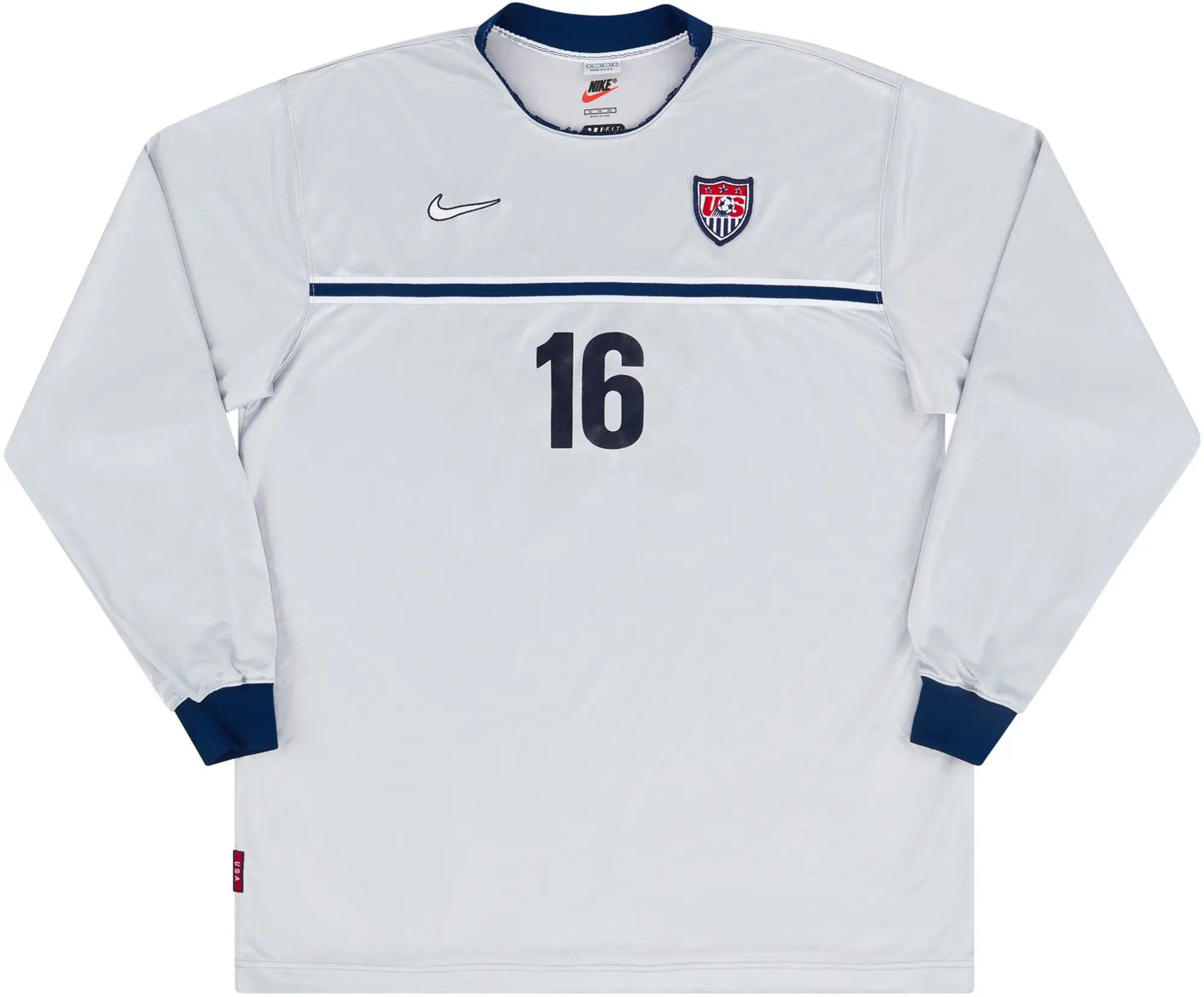 Nike 1998 USA Match Issue GK Shirt #16 (Sommer)