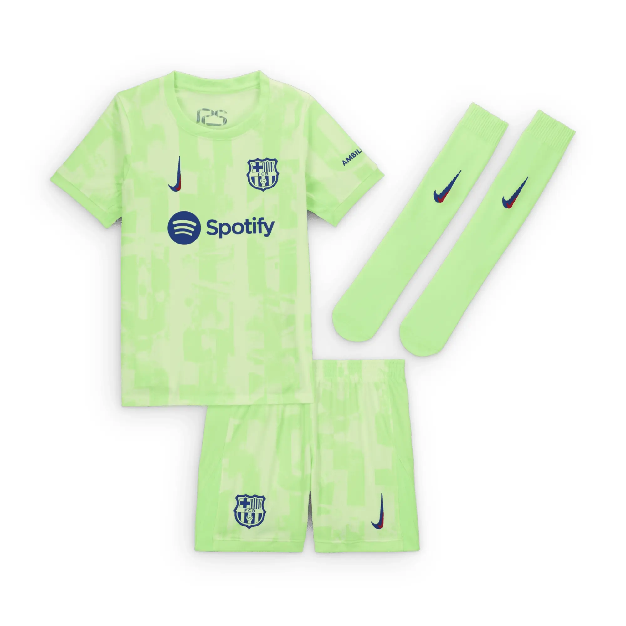 Nike Barcelona Kids SS Third Mini Kit 2024/25