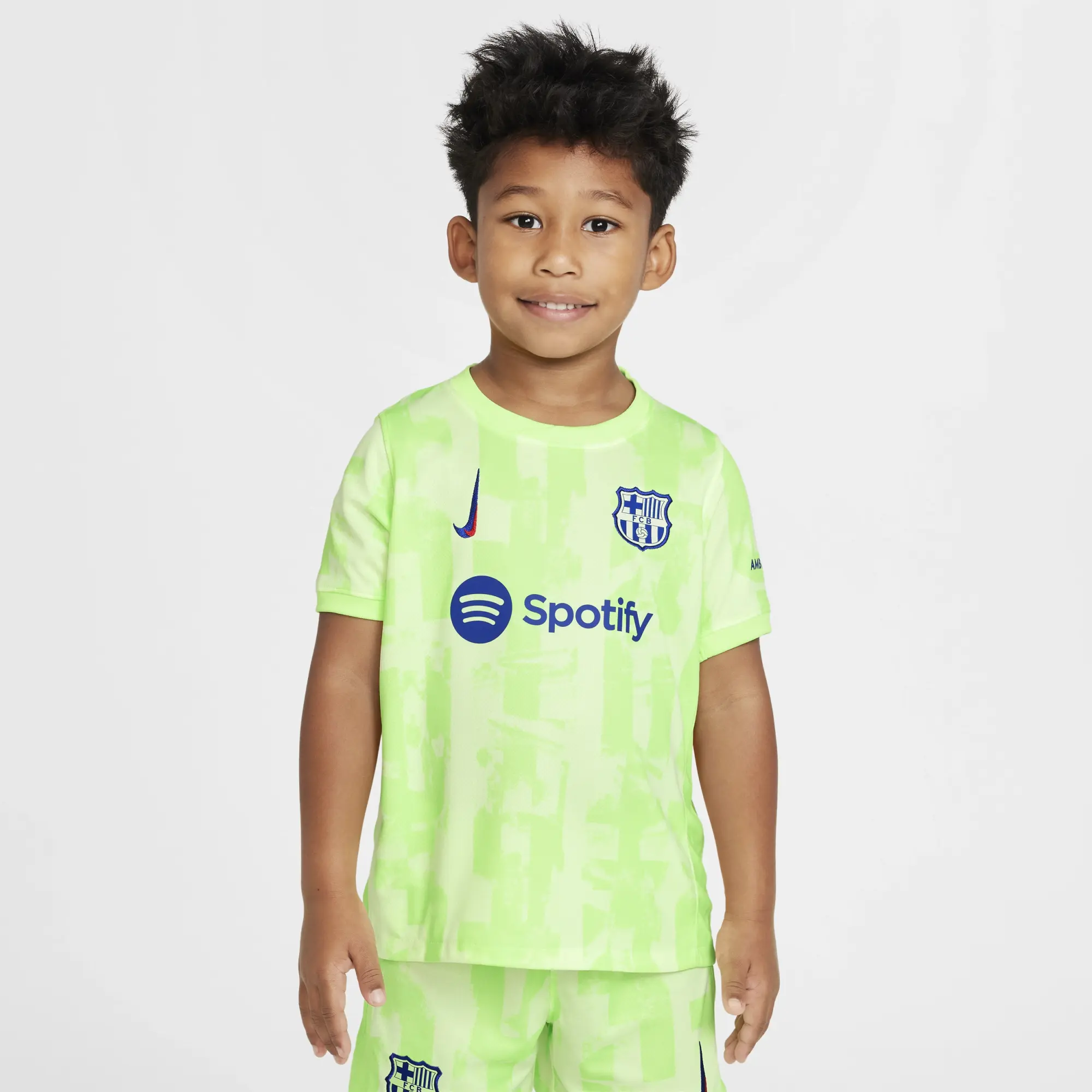 Nike Barcelona Kids SS Third Mini Kit 2024/25