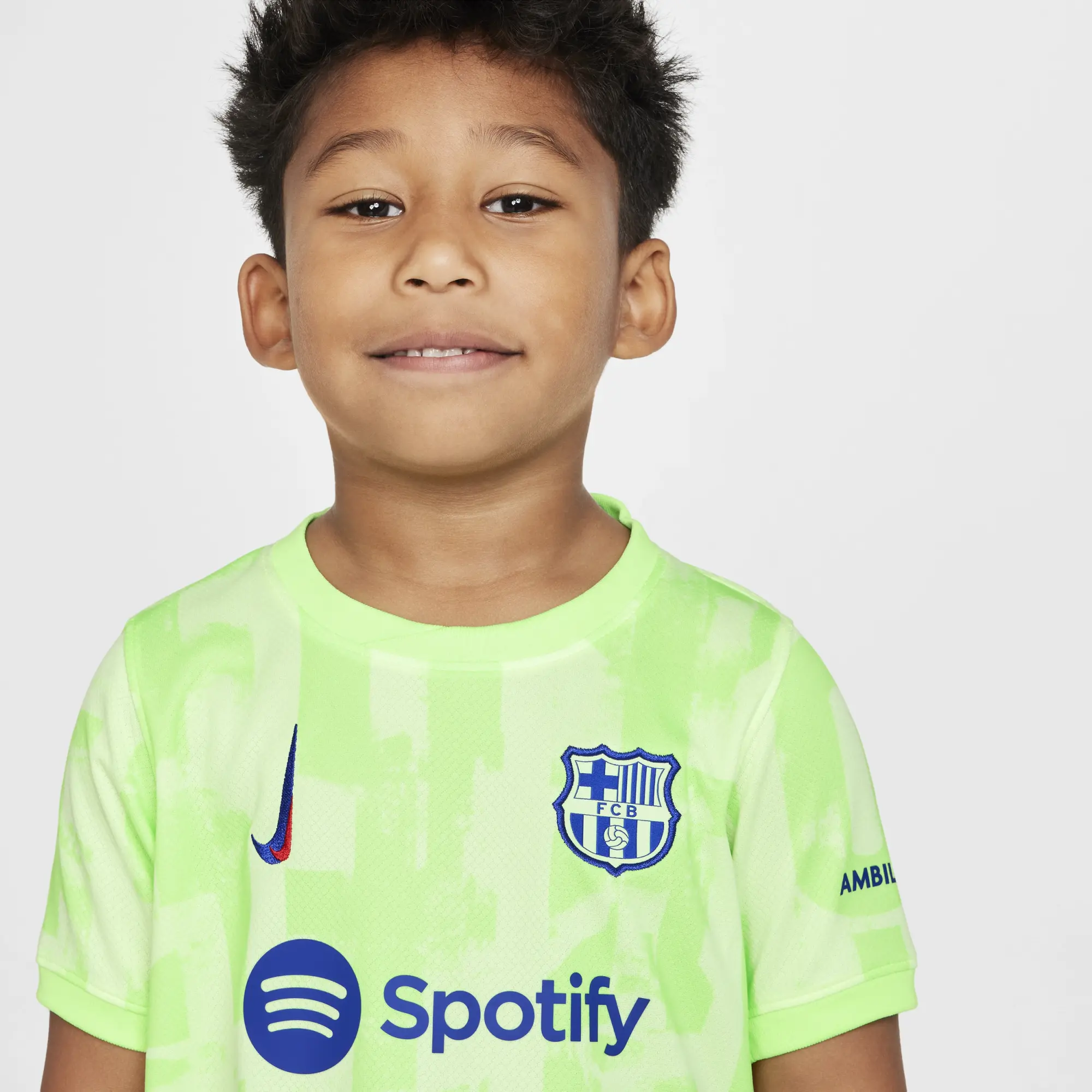 Nike Barcelona Kids SS Third Mini Kit 2024/25