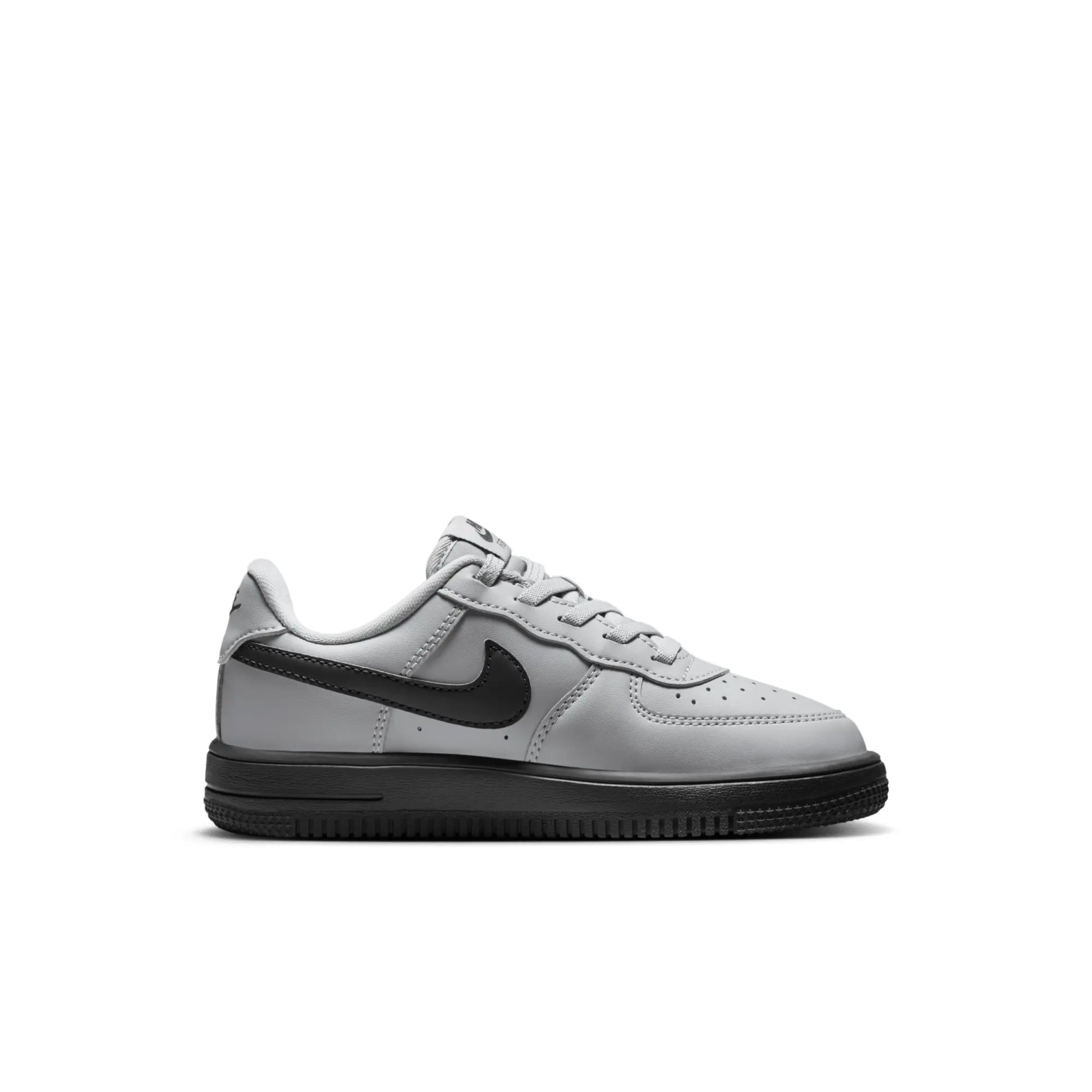 Nike grey air force 1 low easy on Boys Junior trainers